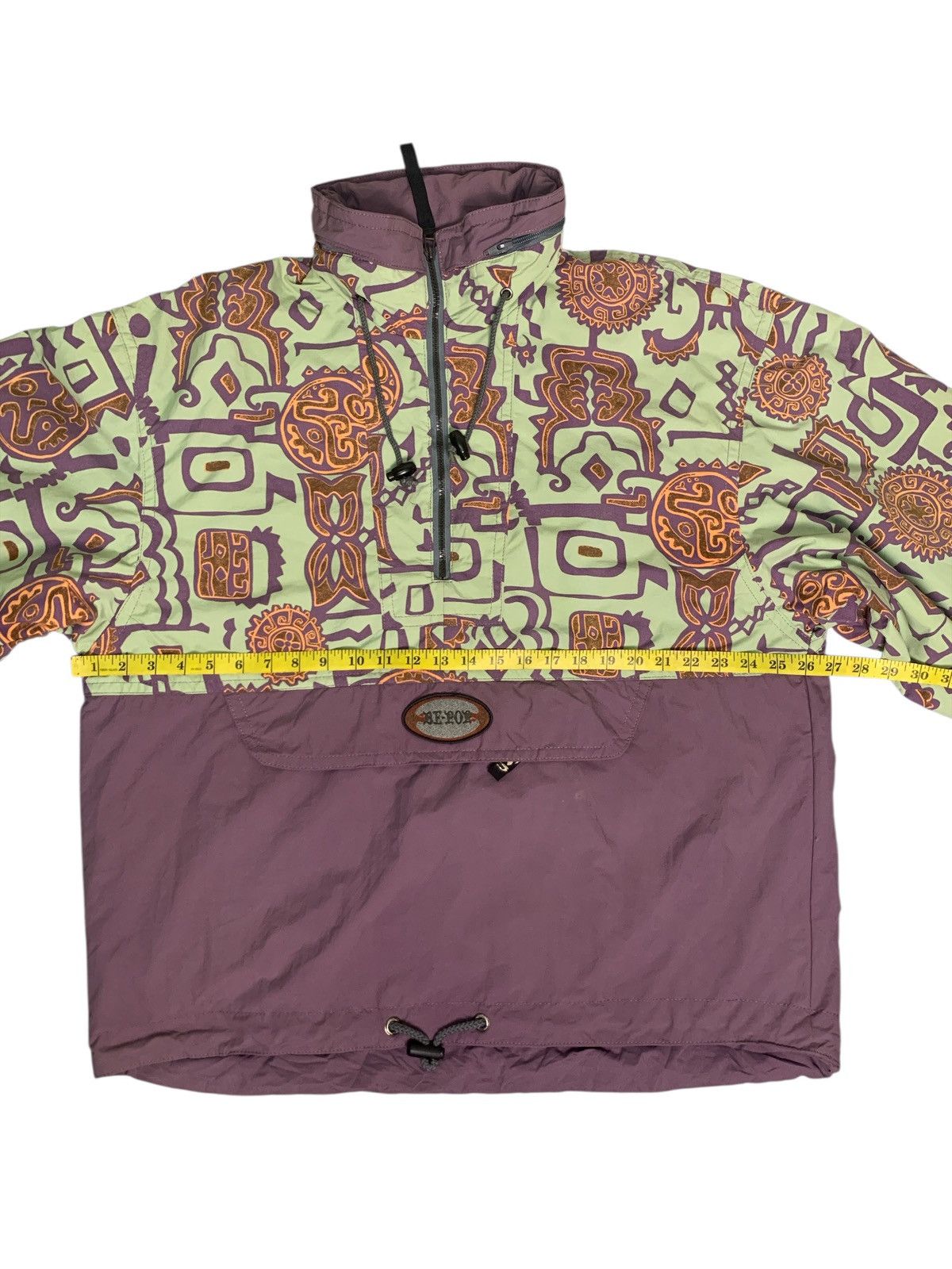Japanese Brand Rare Design Vintage Crossoverfun Be-pop Half Zipper Jackets Size US M / EU 48-50 / 2 - 11 Thumbnail