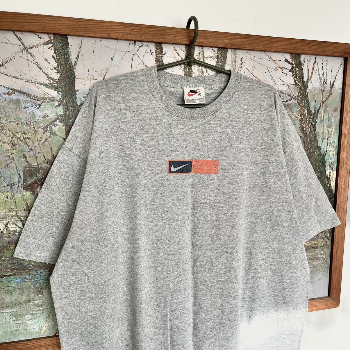 Nike ACG × Vintage vintage 90s Nike big logo t-shirt Size US XL / EU 56 / 4 - 2 Thumbnail