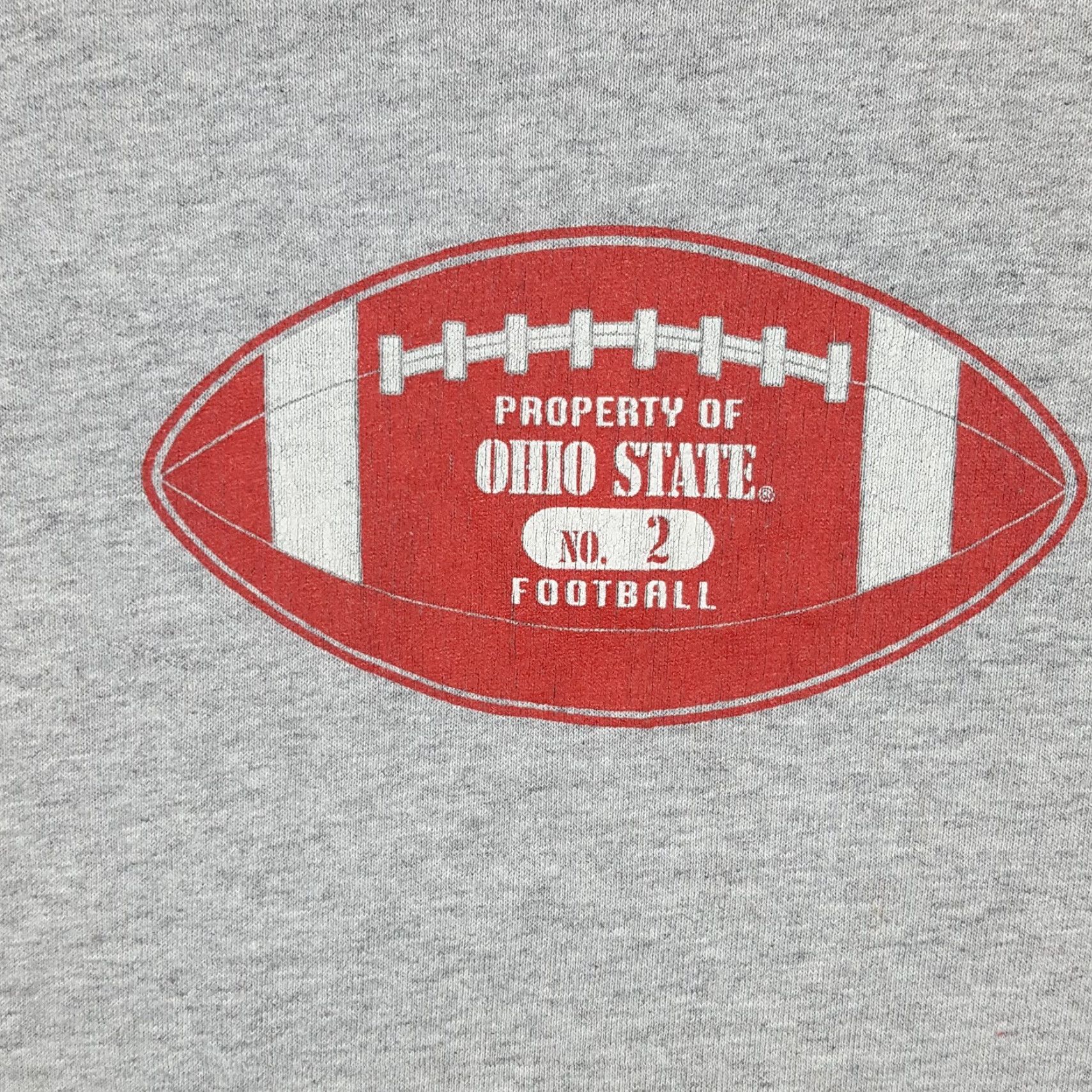 Vintage VINTAGE Augusta Ohio State Buckeyes Football Ringer T-Shirt Men's XL Gray Retro 90s College Sports Size US XL / EU 56 / 4 - 3 Thumbnail