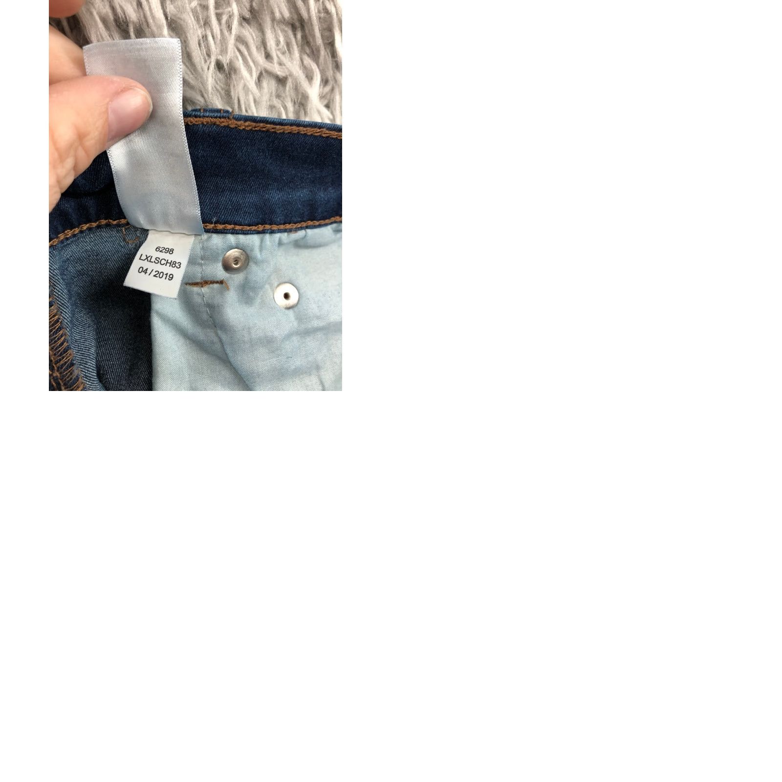 Vintage Aéropostale High Rise Skinny Jeans Women 8 Dark Wash Blue Denim Size 30" / US 8 / IT 44 - 9 Thumbnail