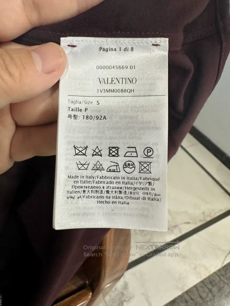 Valentino Valentino T-shirt Size US S / EU 44-46 / 1 - 7 Thumbnail