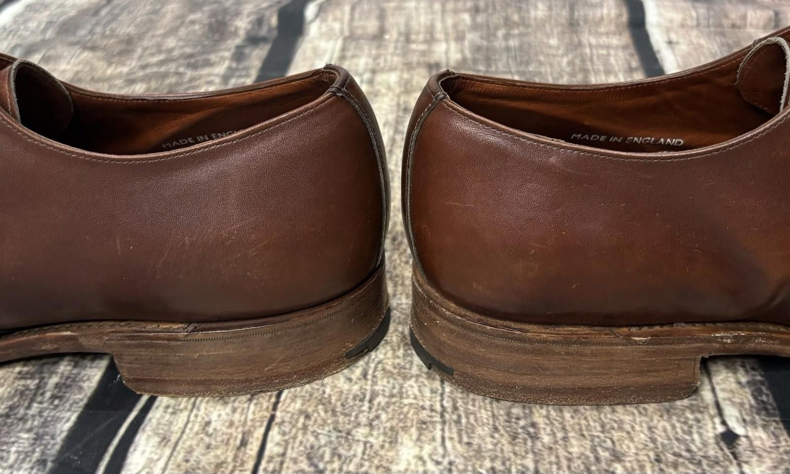 Sanders Sanders & Sanders Loafers Mens Size 11 Leather Penny England Size US 11 / EU 44 - 7 Thumbnail