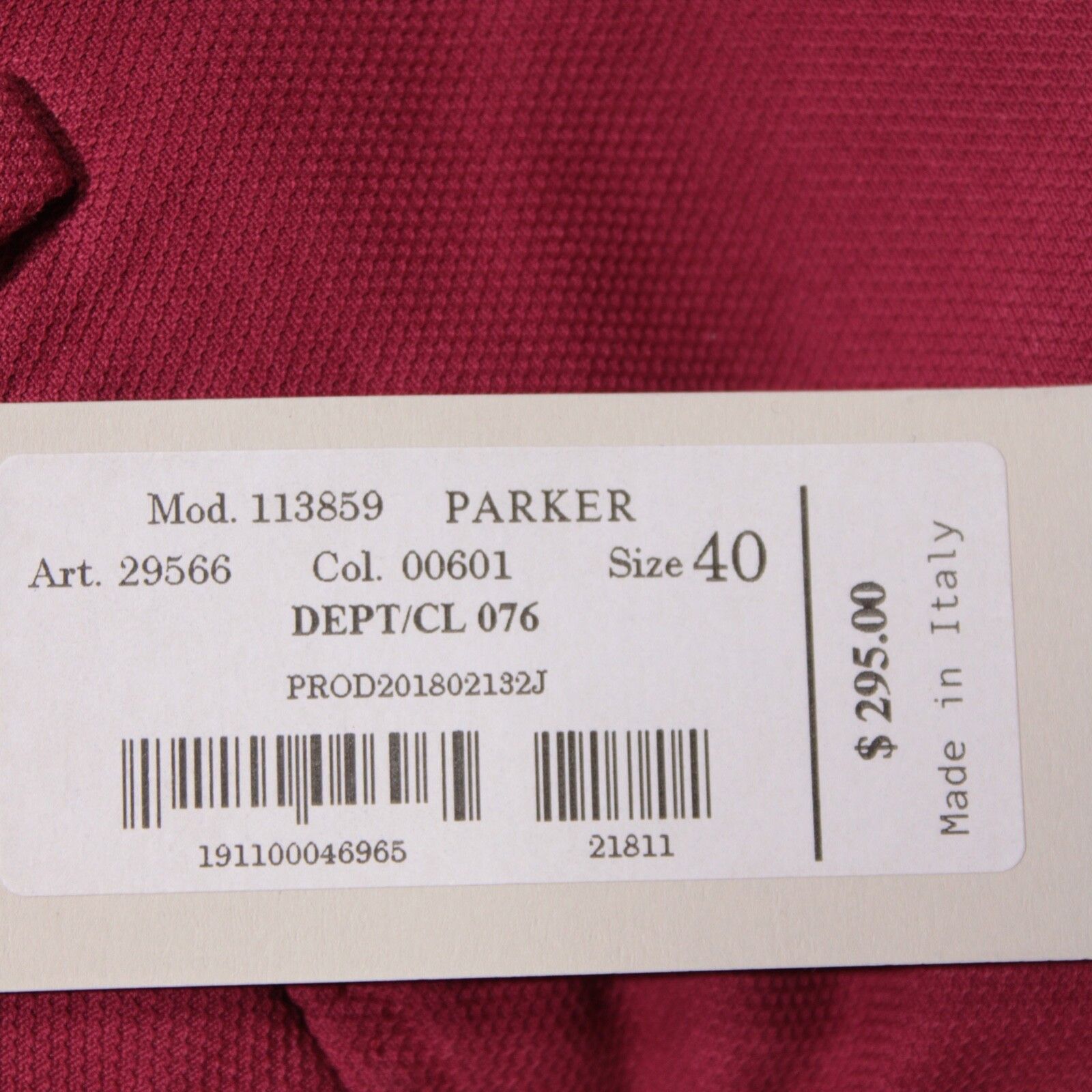 Zanella Zanella New with tags Chino Size 40 US In Red Size US 40 / EU 56 - 4 Thumbnail