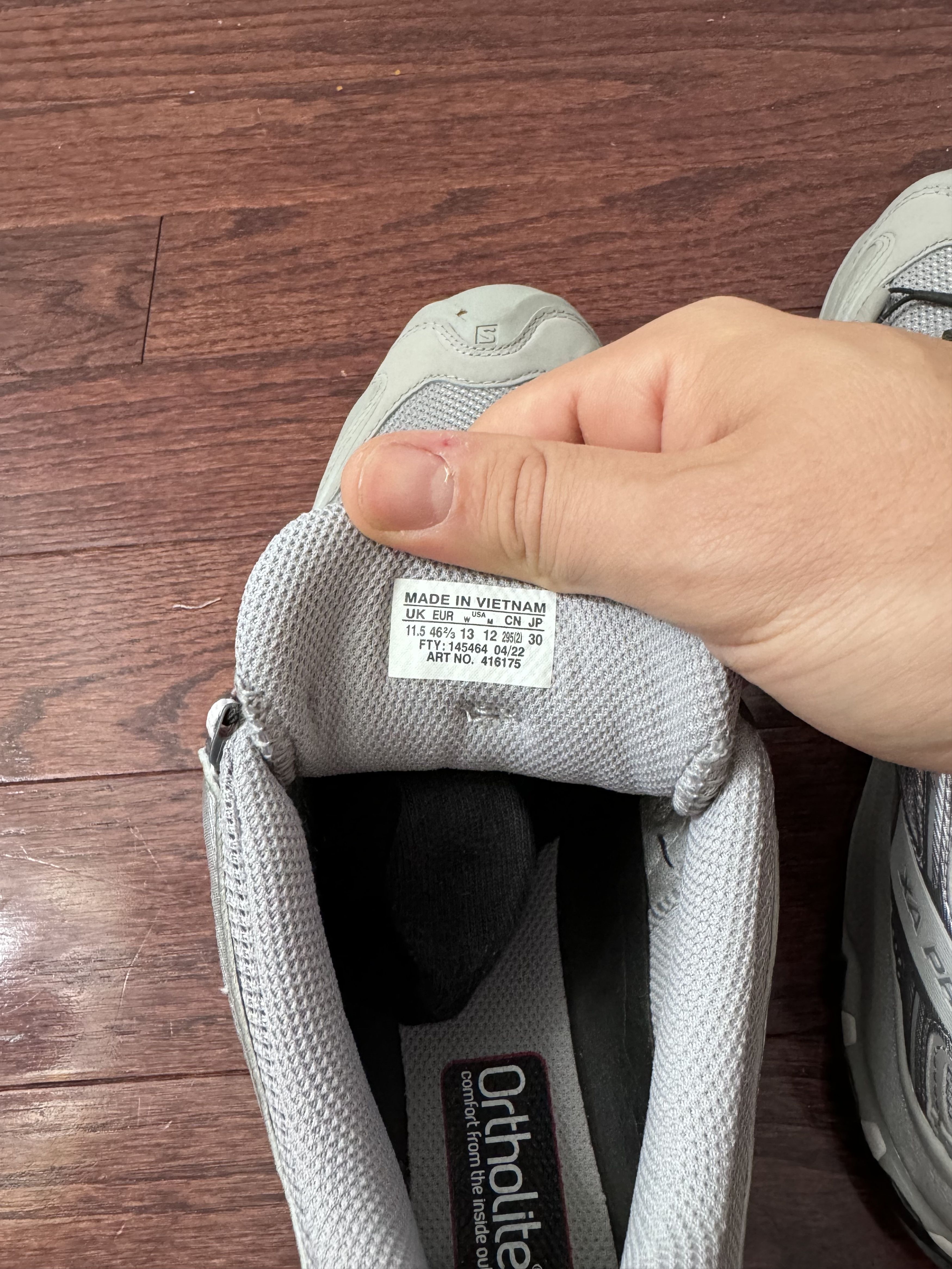 Salomon XA Pro 3D Grey Silver Size US 12 / EU 45 - 5 Thumbnail