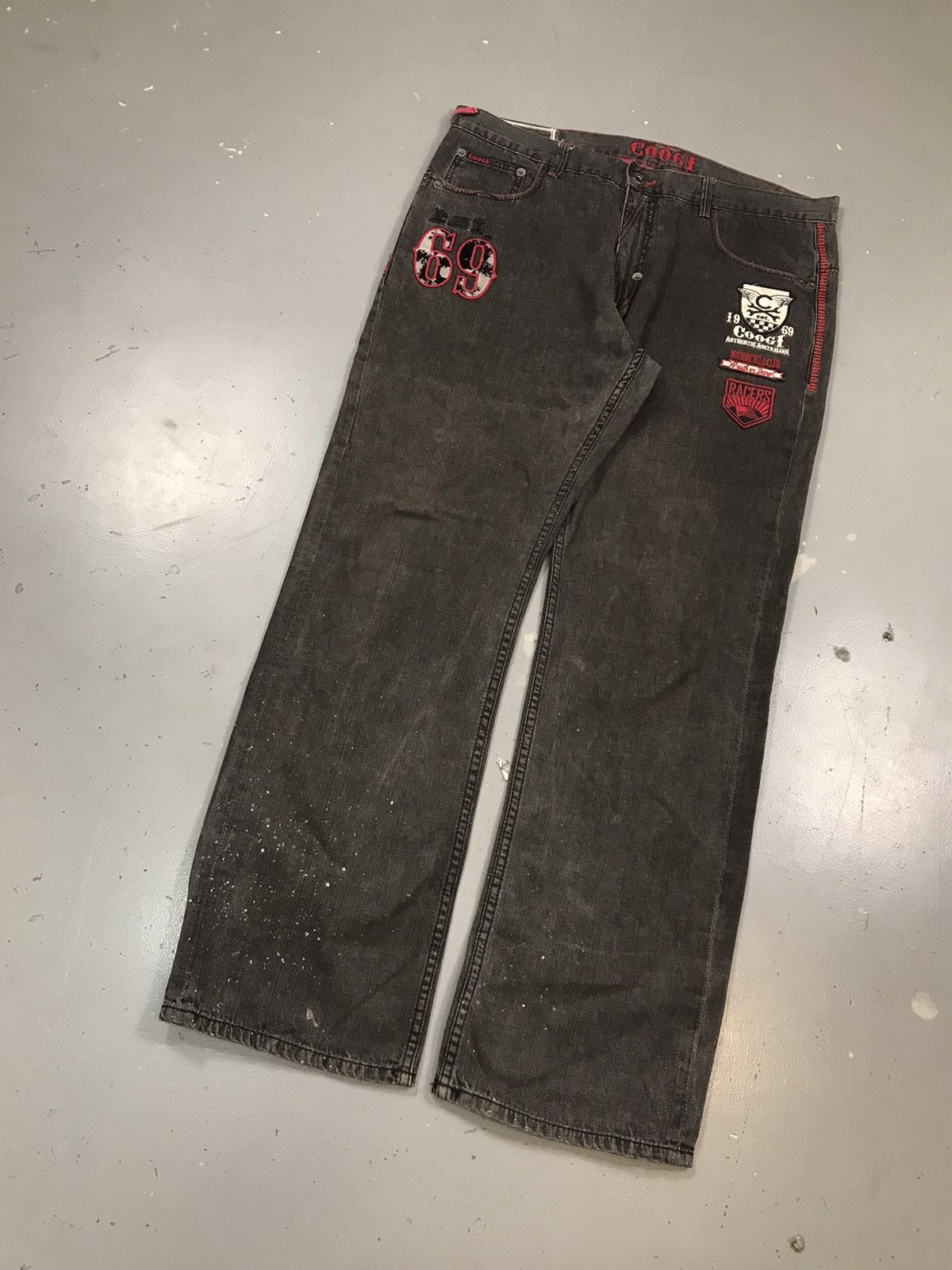 Coogi × Vintage Vintage Coogi patch work straight fit denim Size US 40 / EU 56 - 2 Thumbnail