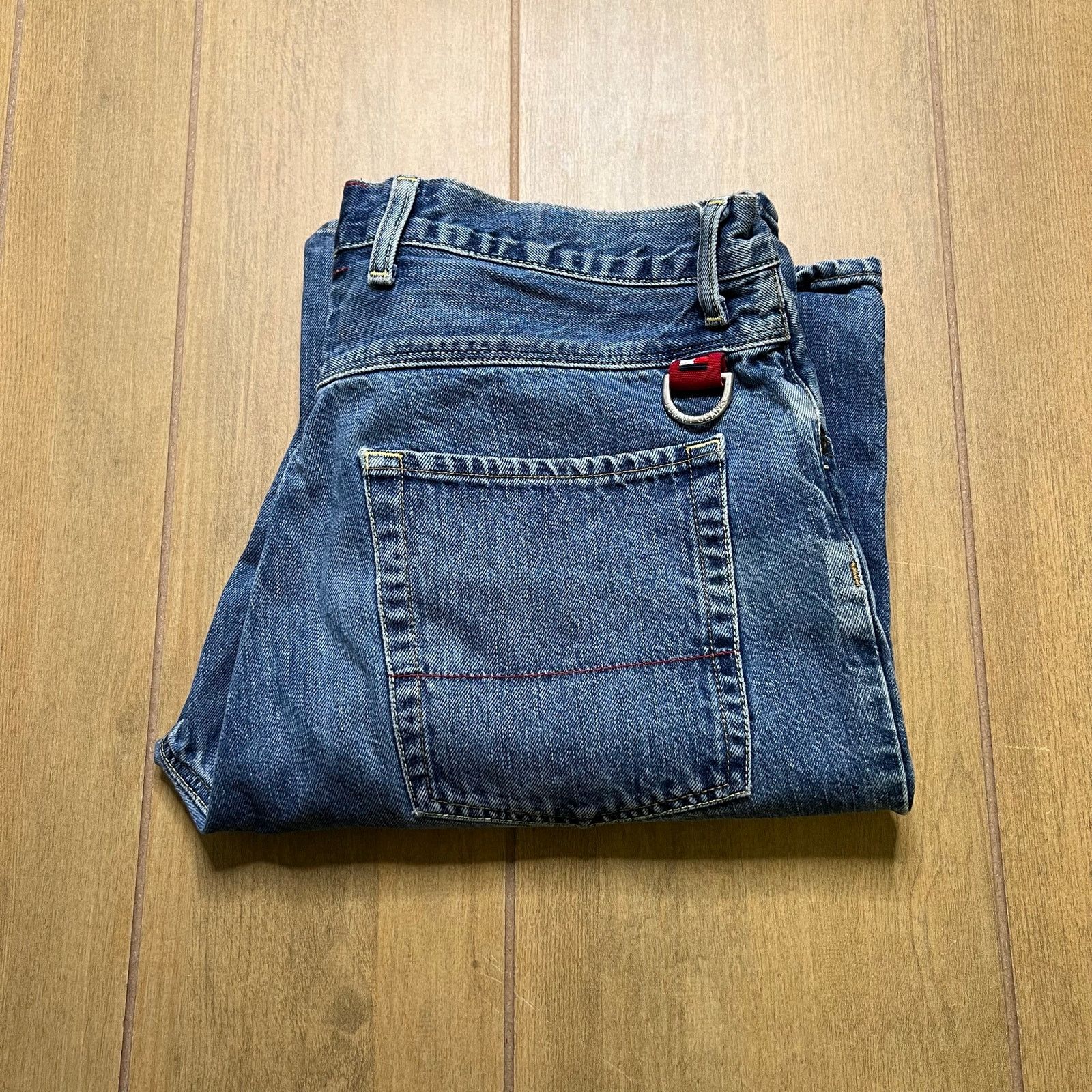 Tommy Jeans Tommy Jeans Relaxed Fit Jeans Mens 34x33 Blue Denim Y2K Size US 34 / EU 50 - 1 Thumbnail