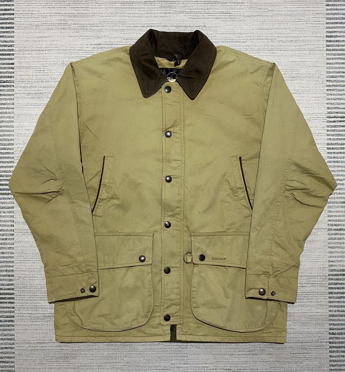 Barbour Barbour Breathables Beige Tan Coat Jacket Size US L / EU 52-54 / 3 - 1 Thumbnail