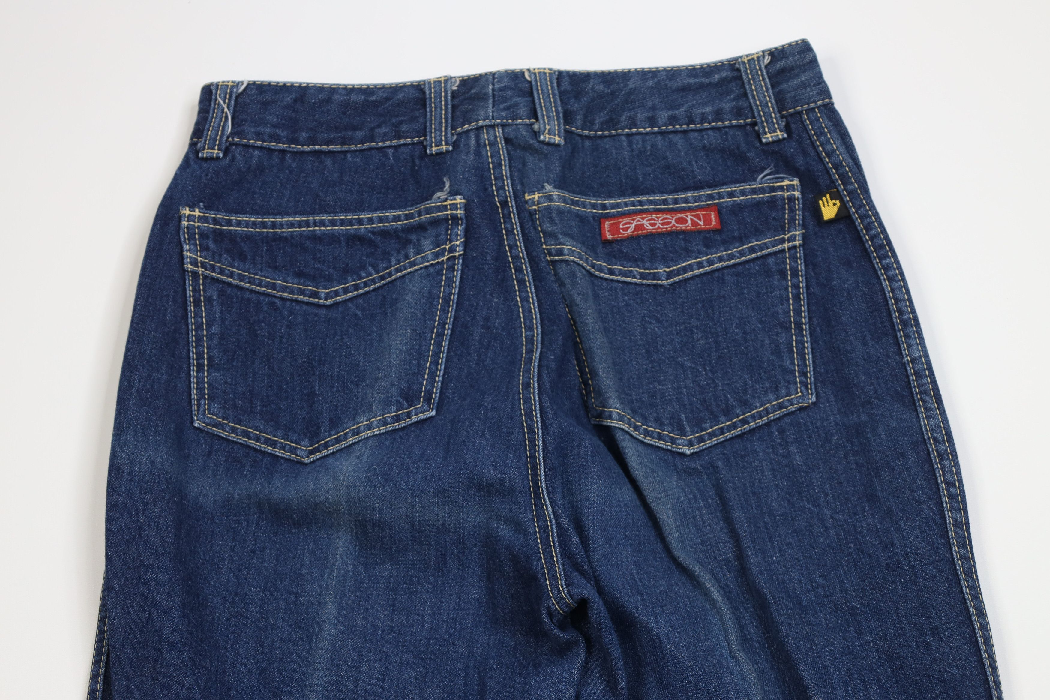 Vintage Vintage 70s Streetwear Sun Faded Straight Leg Jeans USA Size 36" / US 14 / IT 50 - 9 Thumbnail