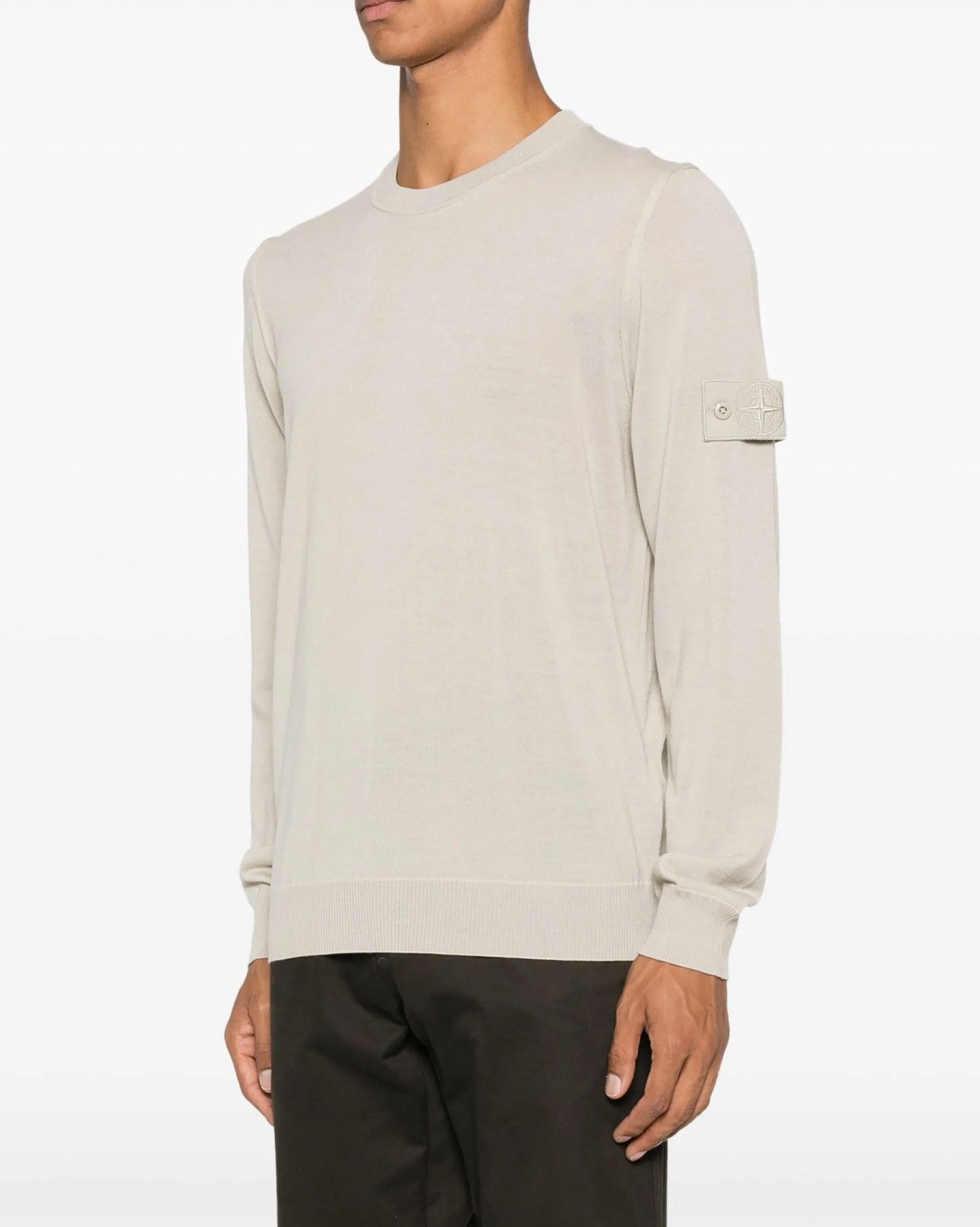 Stone Island Stone Island Compass ghost badge sweater Size US L / EU 52-54 / 3 - 3 Thumbnail
