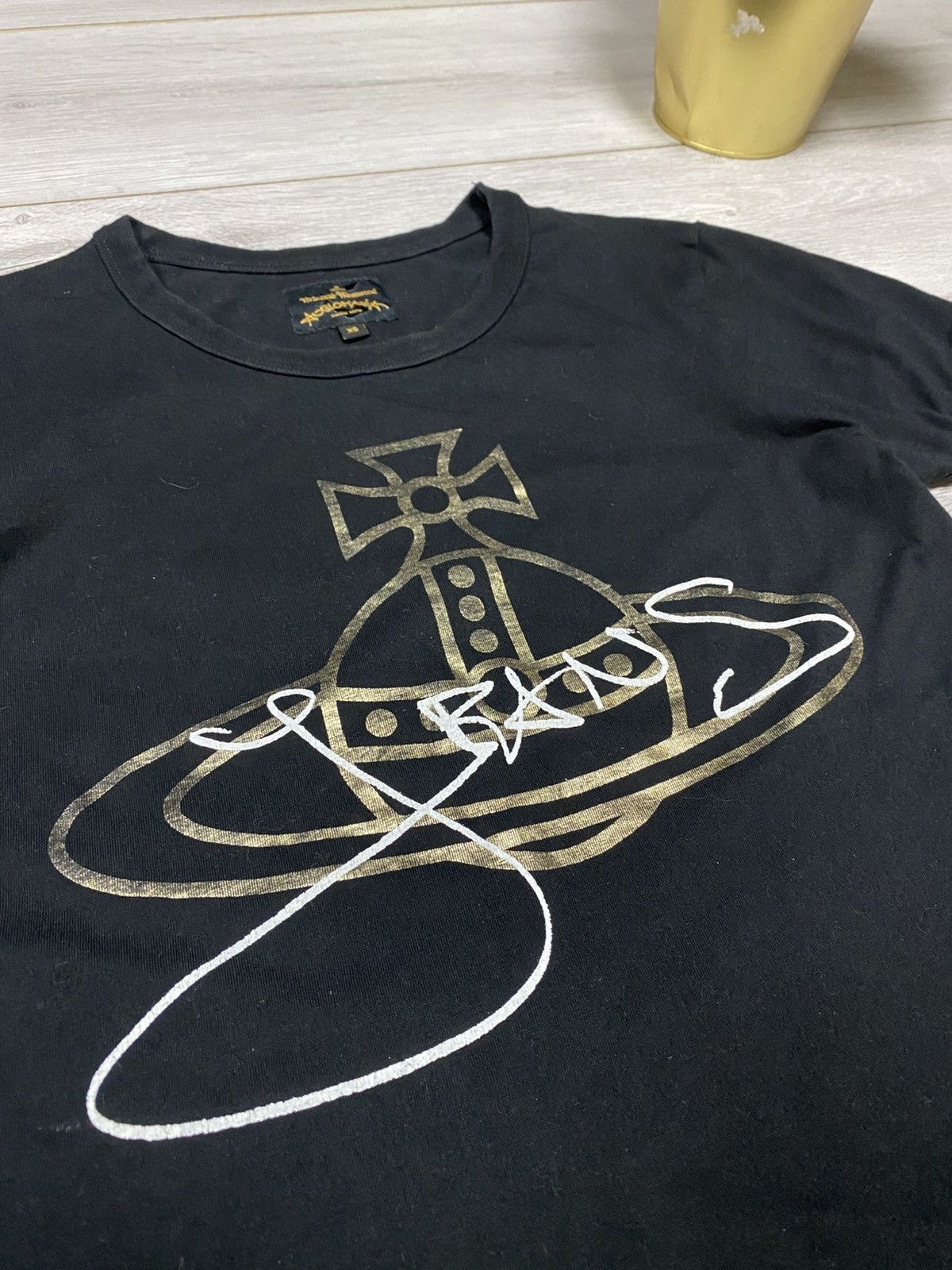 Vivienne Westwood Vivienne Westwood vintage big ORB t-shirt designer Size US S / EU 44-46 / 1 - 5 Thumbnail
