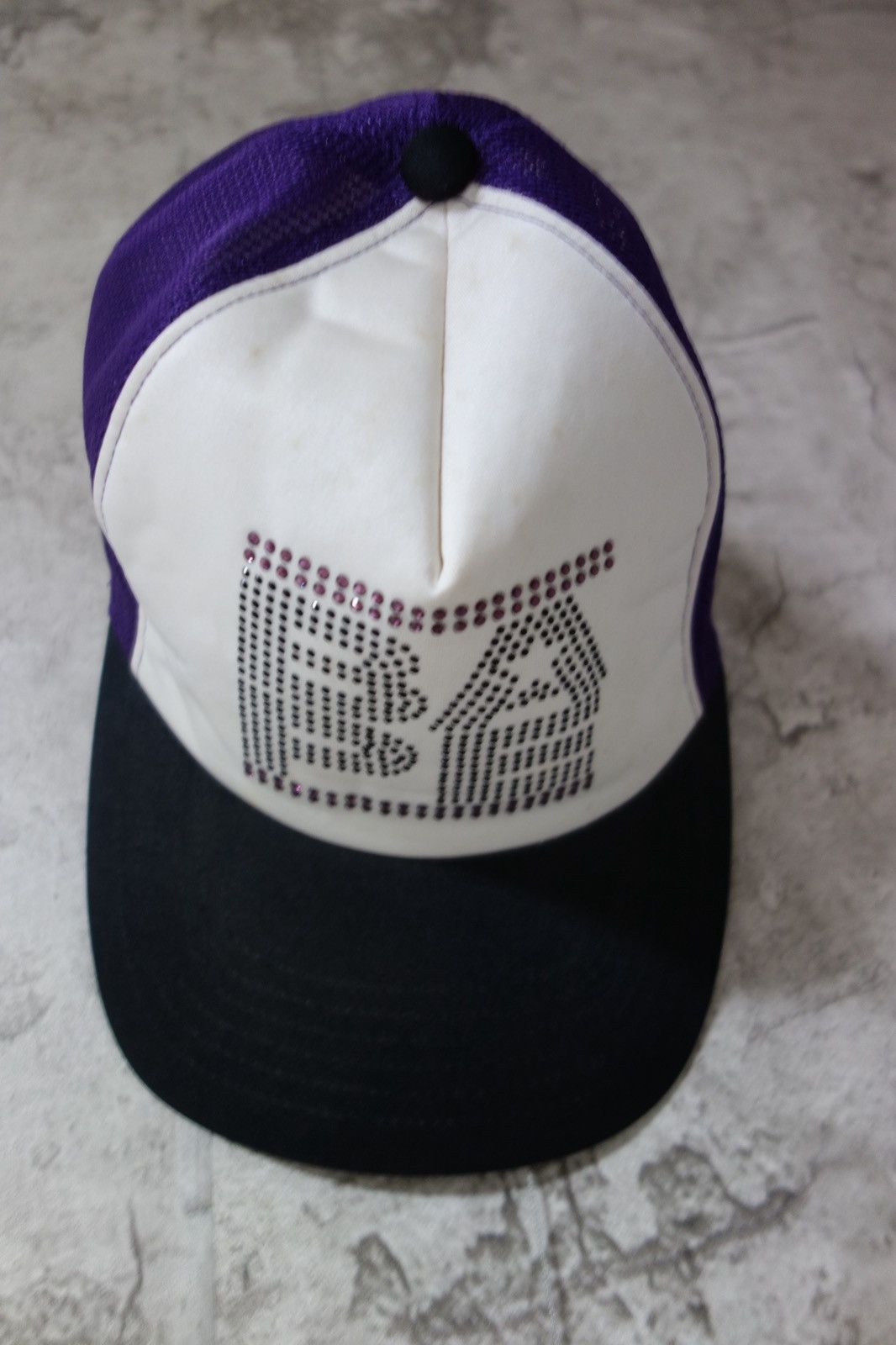 Bape bape x swarovski purple cap Size ONE SIZE - 2 Thumbnail