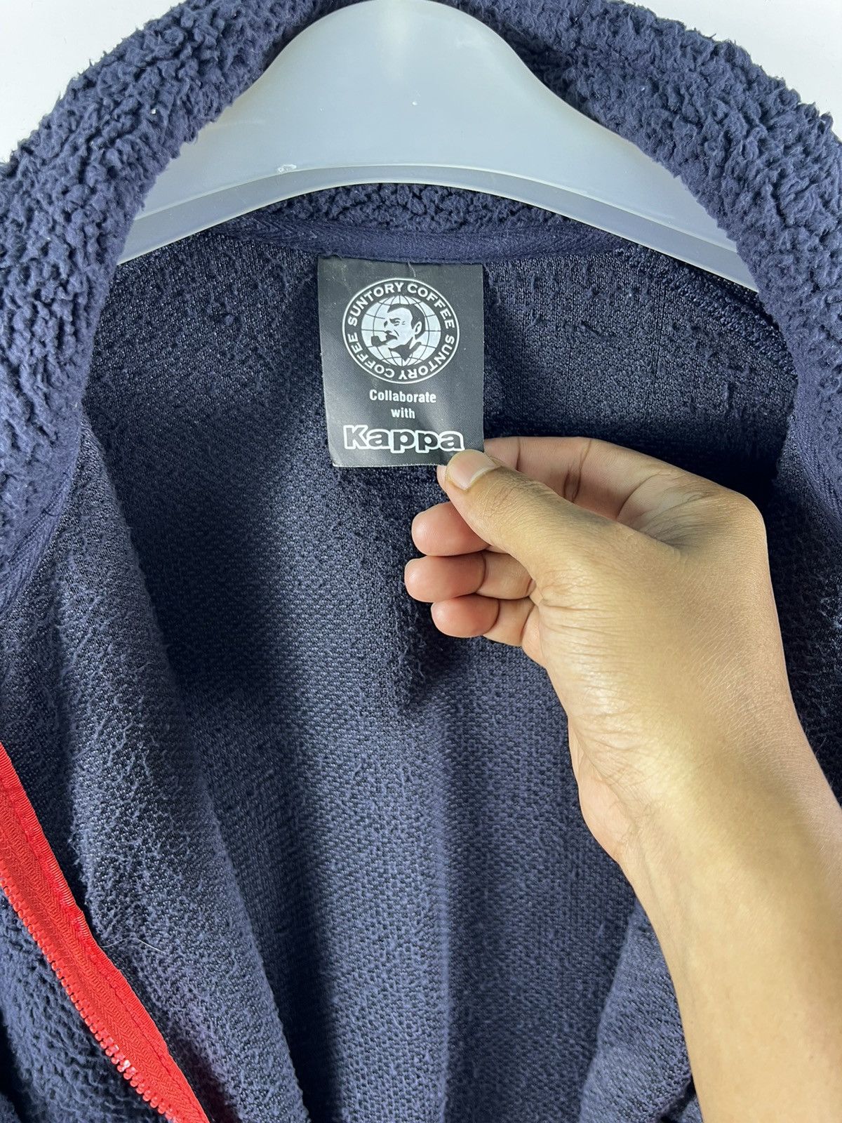 Kappa 🔥 SUNTORY COFFEE BOSS for KAPPA fleece sweat jacket Size US M / EU 48-50 / 2 - 7 Thumbnail