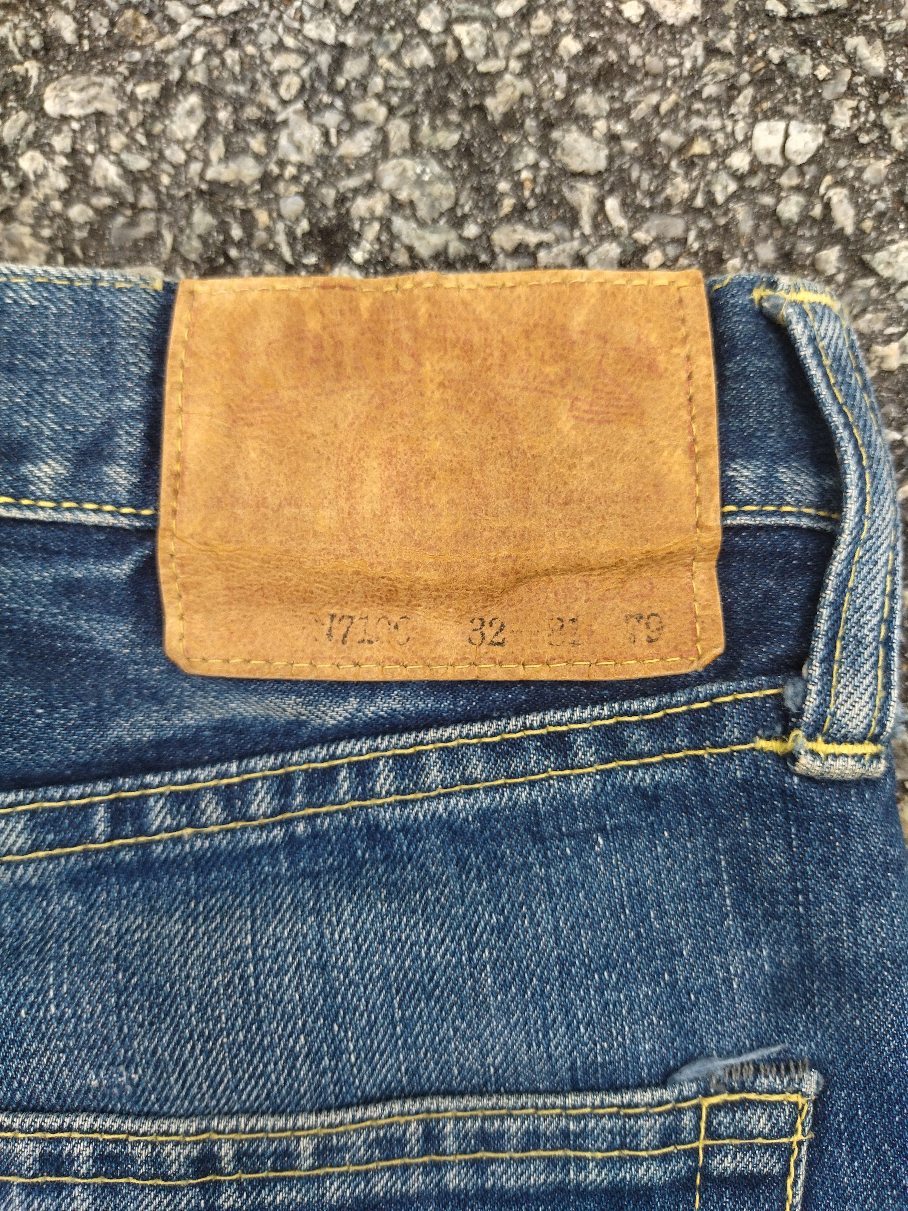 Vintage Vintage 70s Bigstone made in USA straight cut Size US 32 / EU 48 - 10 Thumbnail