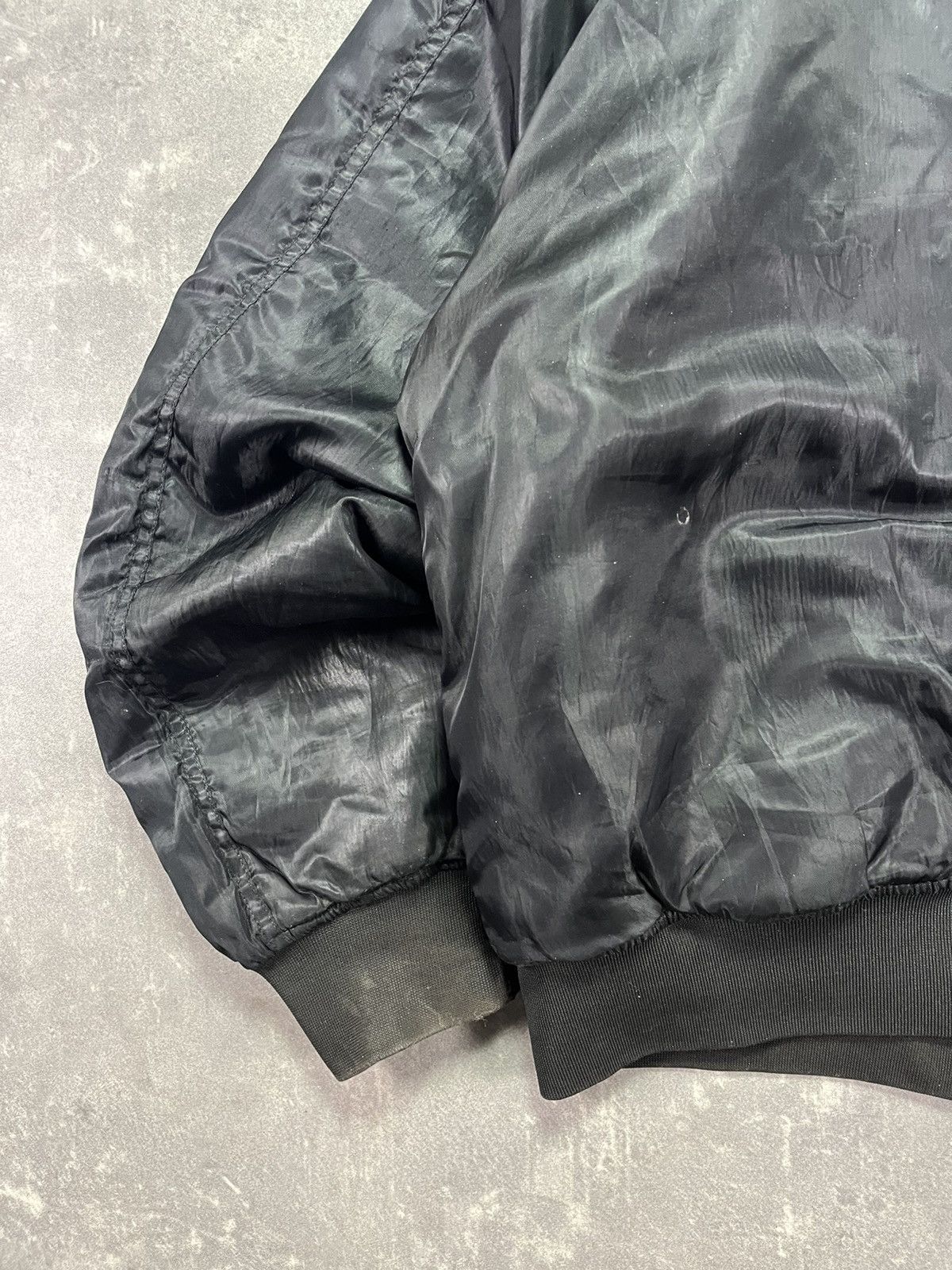 Japanese Brand 90s St. Army Industries Distressed Faded Bomber Jacket XXL Size US XXL / EU 58 / 5 - 12 Thumbnail