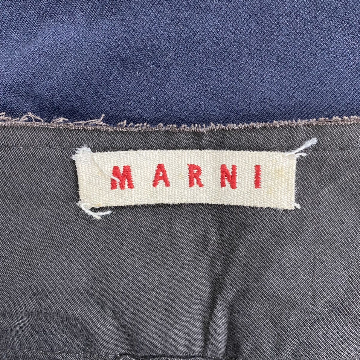 Marni Vintage Marni Trouser Pants Luxury Italian Designer Size US 26 / EU 42 - 6 Thumbnail