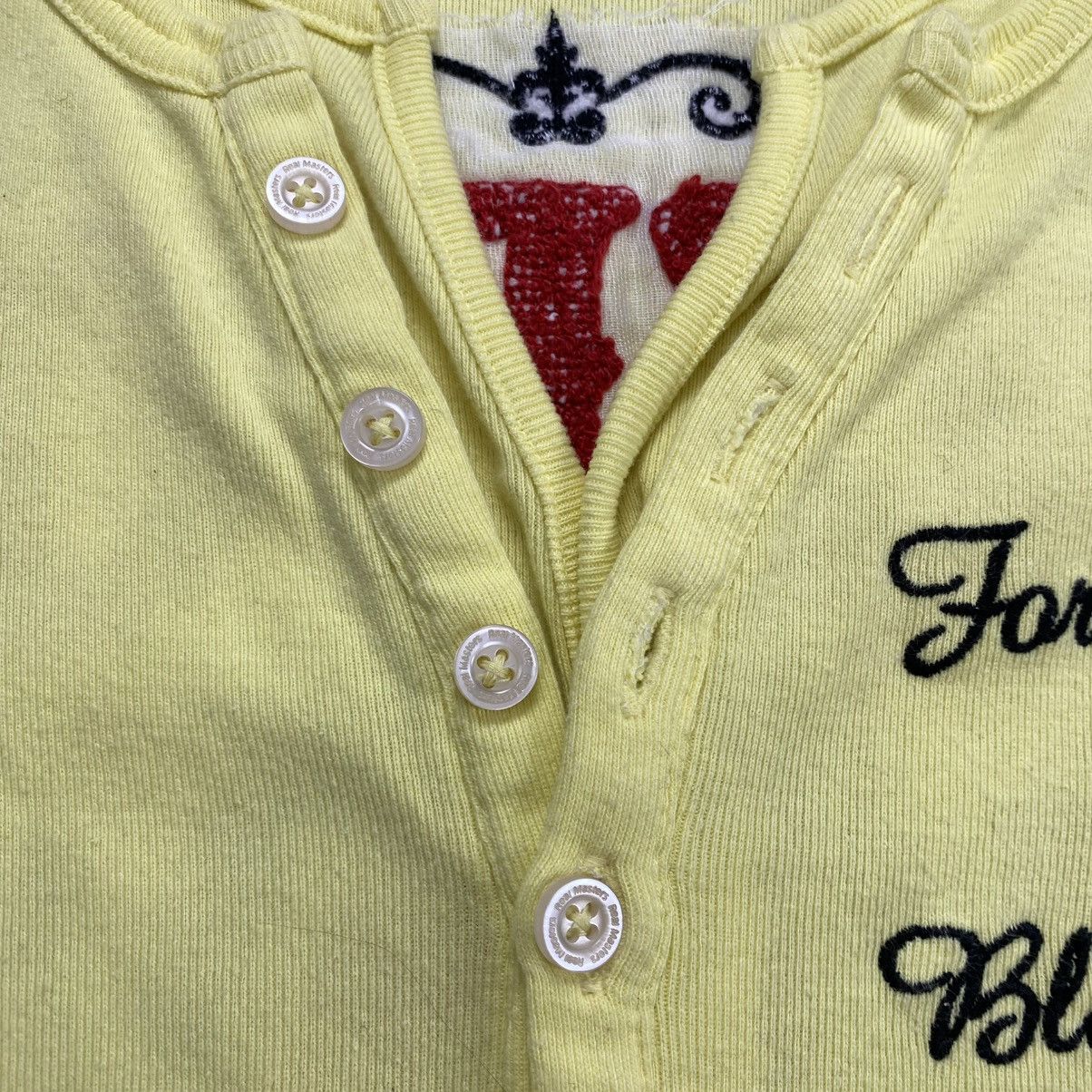 Japanese Brand Real Masters Skulls Wisdom Aflacttion Lgb Style Button Tee Size US S / EU 44-46 / 1 - 9 Thumbnail