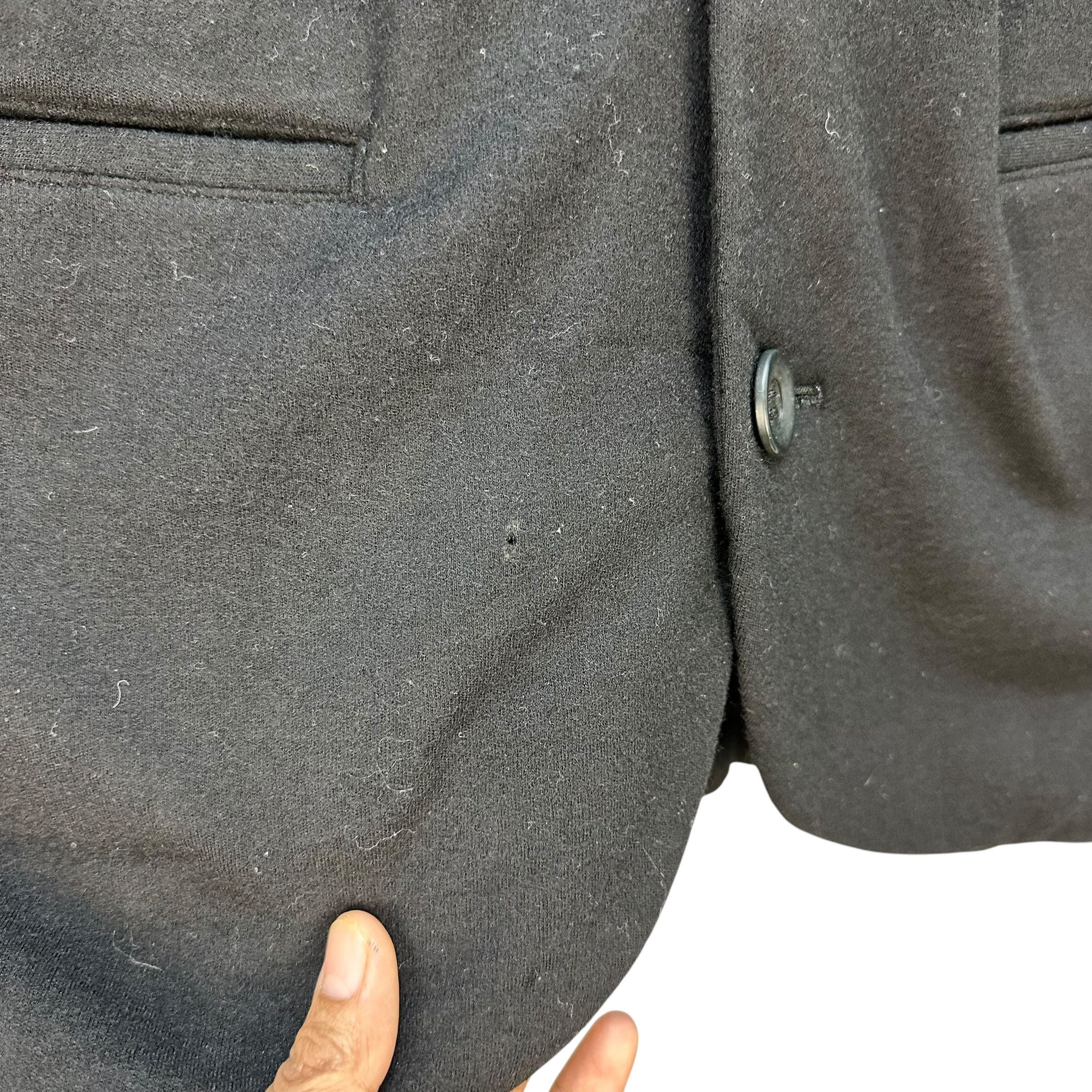 Y's Y's Yohji Yamamoto Collarless Button Wool Jacket #A78-1893 Size US S / EU 44-46 / 1 - 4 Thumbnail