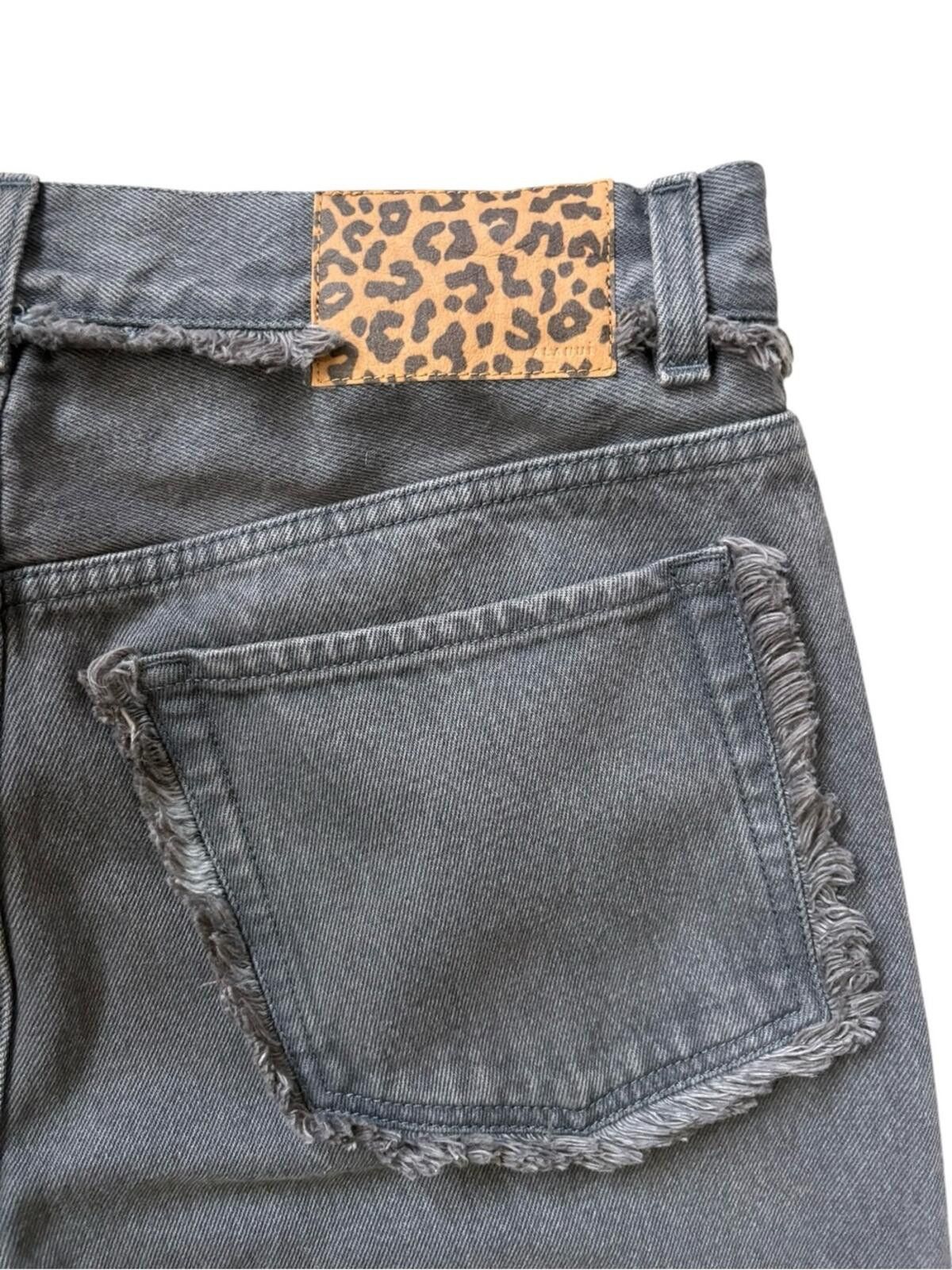 Alanui Alanui Made in Italy Free Horizons Jeans Grey Size 26 Size 26" / US 2 / IT 38 - 9 Thumbnail