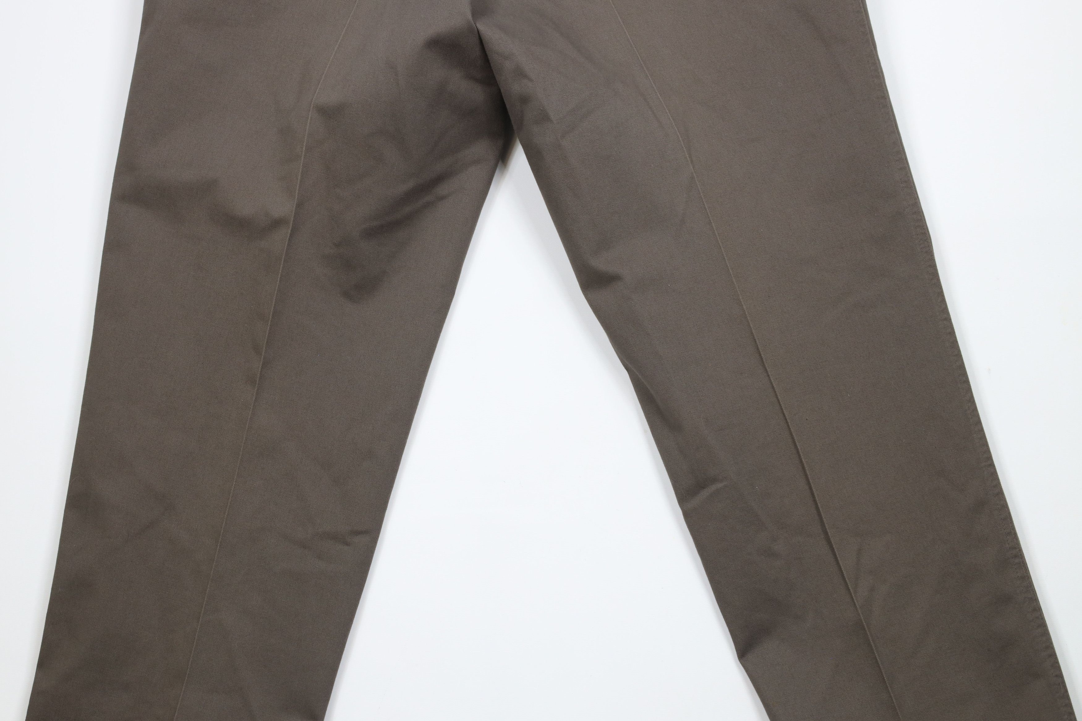 Vintage Vintage 90s Streetwear Pleated Cuffed Chino Pants Cotton Size US 34 / EU 50 - 14 Thumbnail