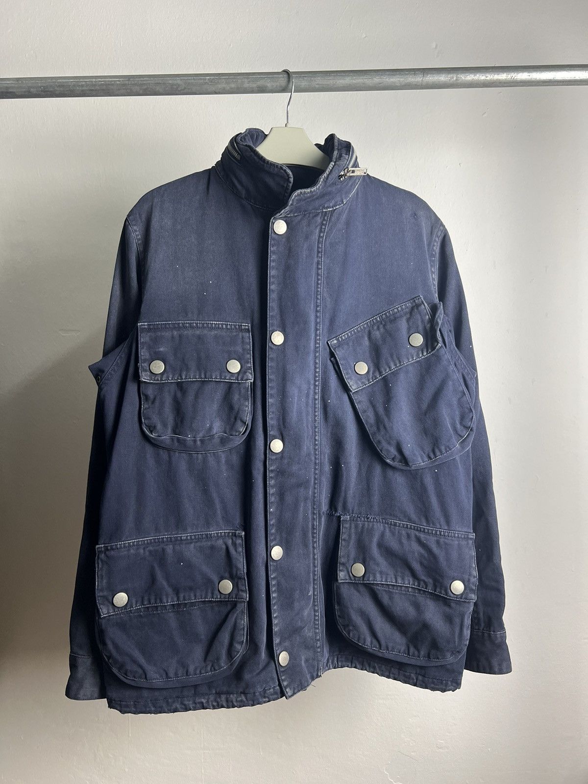 A.F.F.A. × Undercover 2000s Assemble A.F.F.A "Anarchy" Hooded M-65 Jackets Size US M / EU 48-50 / 2 - 4 Thumbnail