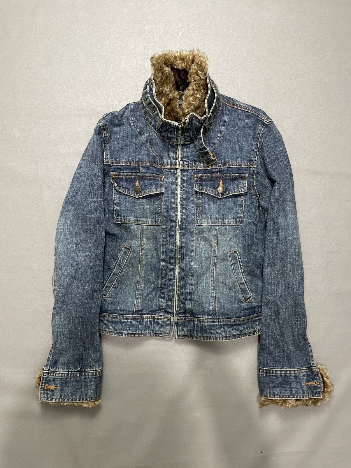 GOA Vale Fur jacket lgb ifsix style Size M / US 6-8 / IT 42-44 - 10 Thumbnail