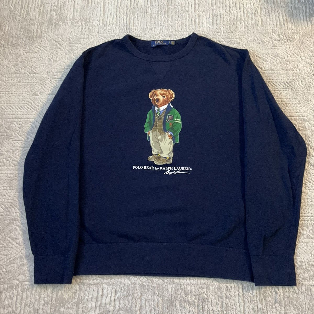Polo Ralph Lauren Polo Bear Sweatshirt Size US L / EU 52-54 / 3 - 1 Thumbnail