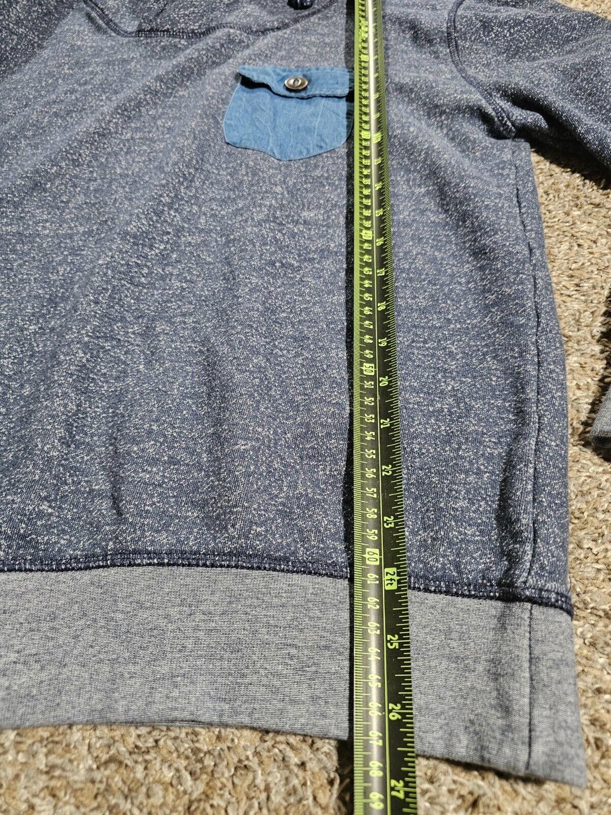 Designer Random Access Dry Goods Supplies Blue Hoodie pullover Small Size US S / EU 44-46 / 1 - 4 Thumbnail
