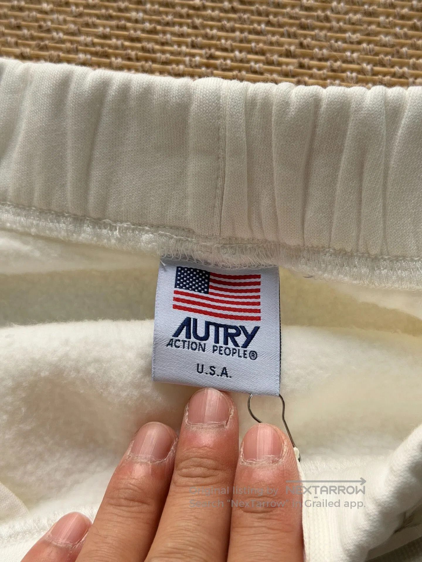 AUTRY AUTRY Italian Beige Embroidered Trousers. Size US 26 / EU 42 - 4 Thumbnail