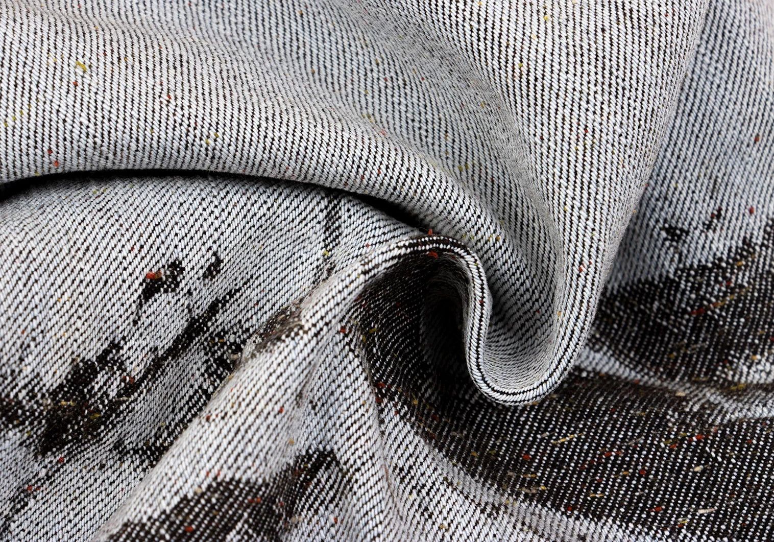 Issey Miyake Men's Washed Nepp Jacquard Denim Pants in Gray Size US 30 / EU 46 - 17 Thumbnail
