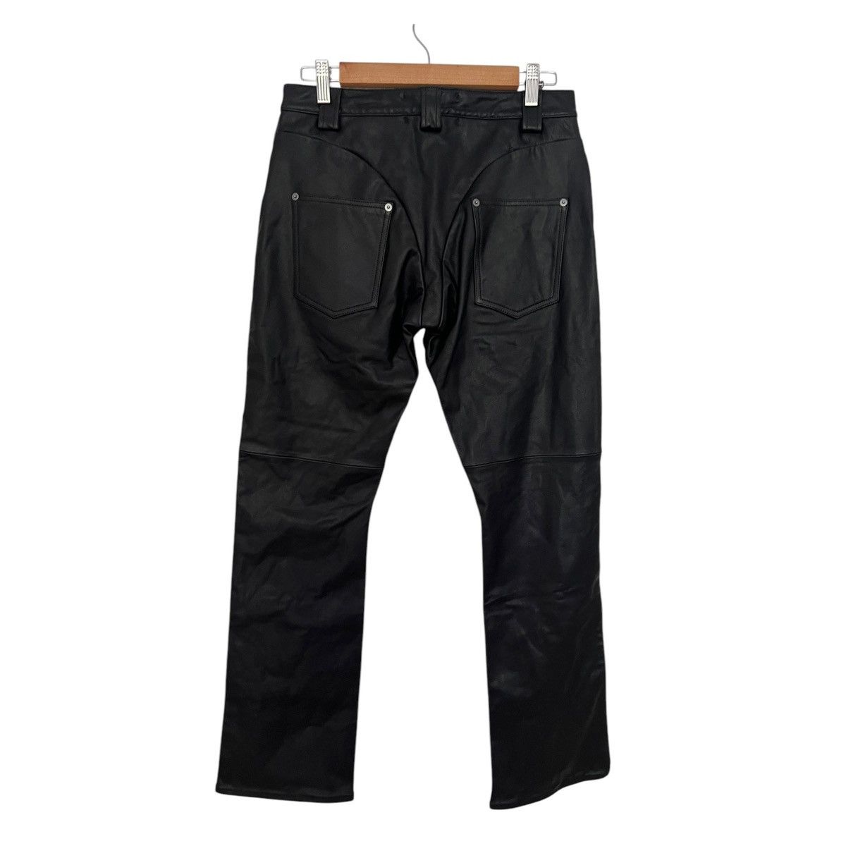 Designer Rexyeewang Remus leather pants Size US 30 / EU 46 - 4 Thumbnail