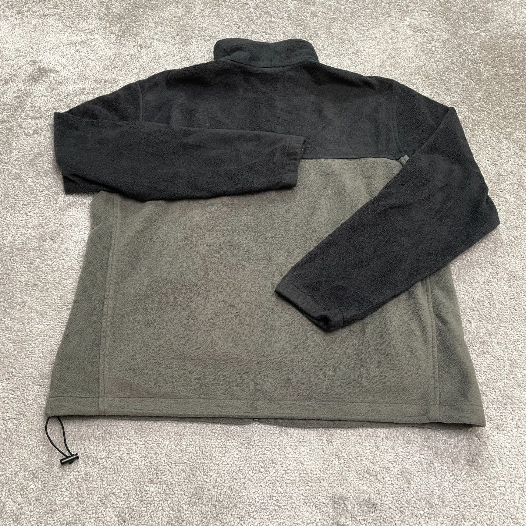 Vintage Columbia Jacket Mens Fleece Full Zip Steens Mountain XL Gray Black Outdoors Hiking Casual Winter Fall Spring Size US XL / EU 56 / 4 - 2 Thumbnail