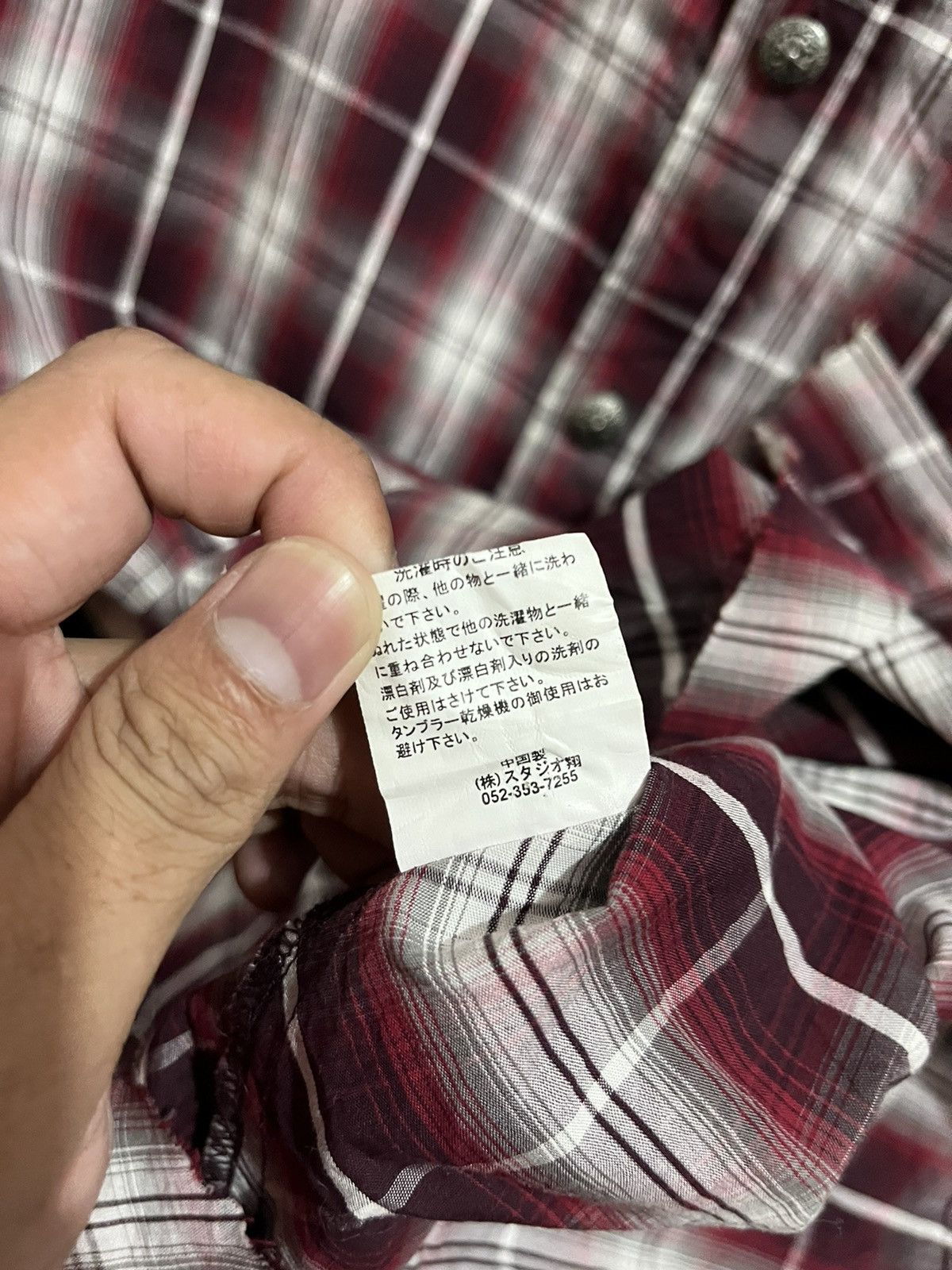 Japanese Brand Berning sho archive shirt Size US L / EU 52-54 / 3 - 5 Thumbnail