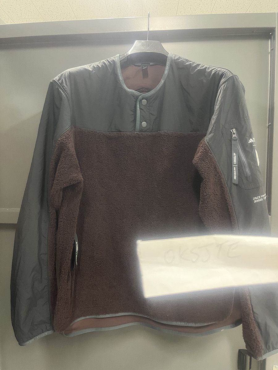 adidas Terrex x And Wander XPLORIC Mid Layer Sweatshirt S