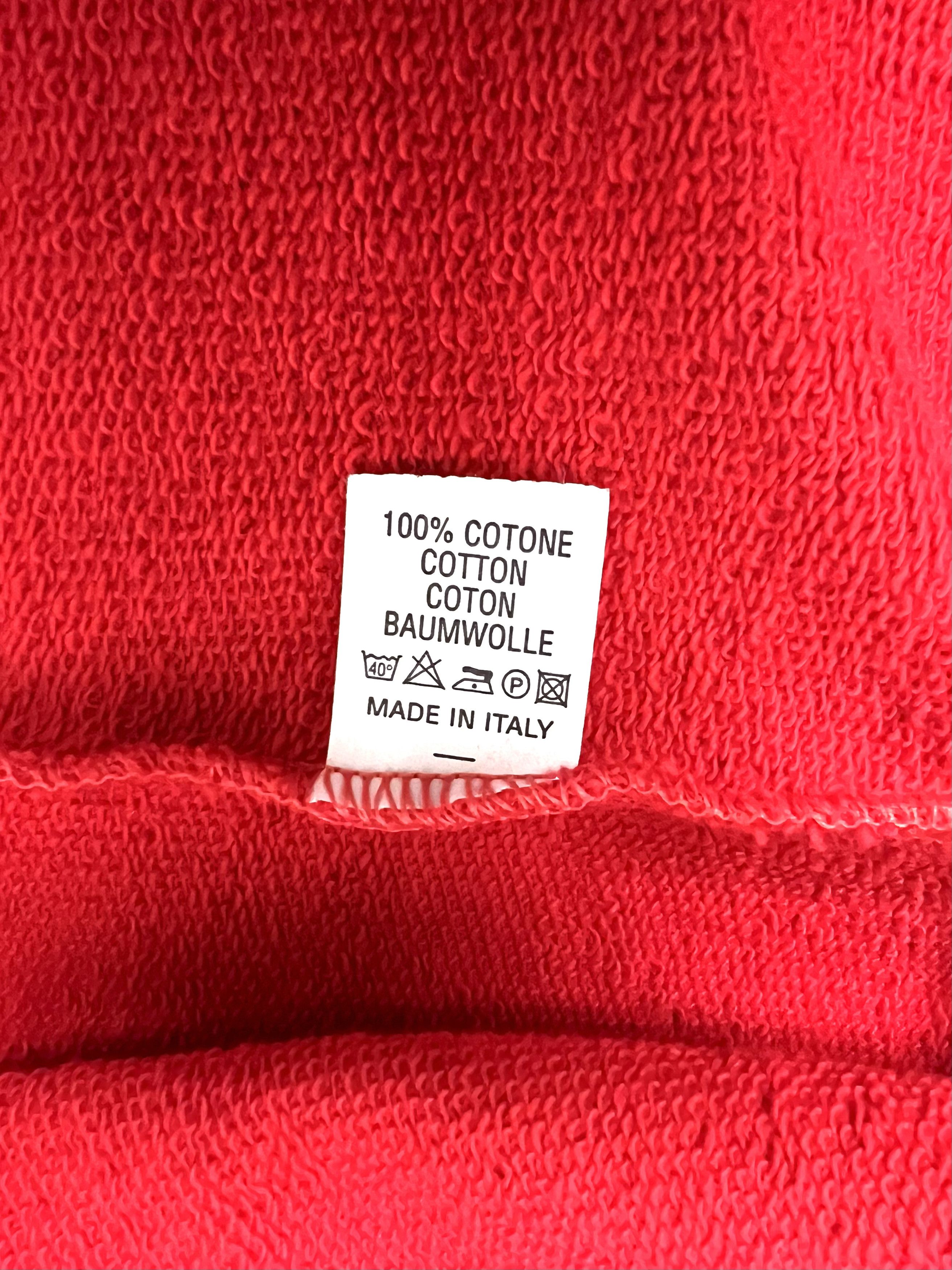 Lamborghini CORINO LAMBORGHINI / KITESURFING, RED SWEATSHIRT W / ZIPPER Size US XL / EU 56 / 4 - 17 Thumbnail