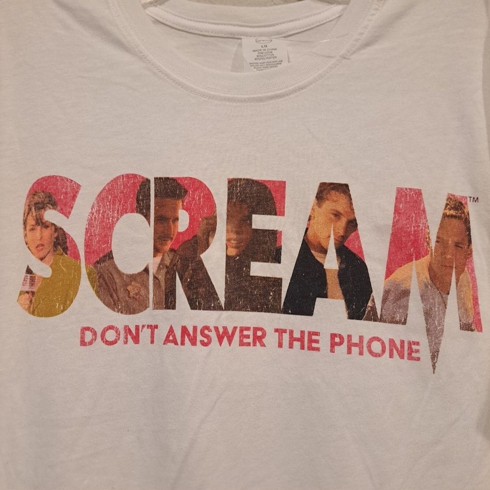 Other Scream Movie "Don't Answer The Phone" graphic t-shirt sz L Size L / US 10 / IT 46 - 2 Thumbnail