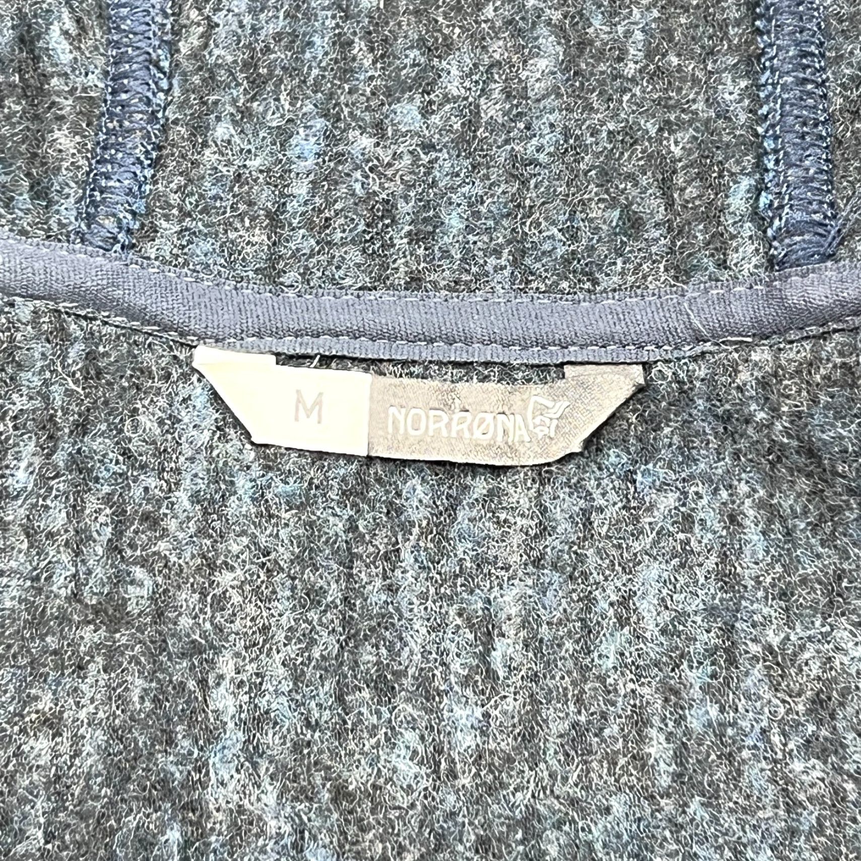 Vintage Norrona Tamok Warm /wool2 Full Zip Up Hood Womens Jacket M Blue Outdoor Size M / US 6-8 / IT 42-44 - 5 Thumbnail