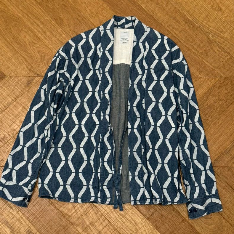 Visvim Visvim Lhamo Shirt in Indigo Denim- DMC Size US M / EU 48-50 / 2 - 1 Thumbnail