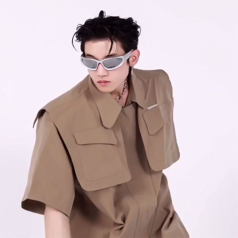 VIBE Matchless Street ins style custom avant-garde sunglasses Size ONE SIZE - 4 Thumbnail
