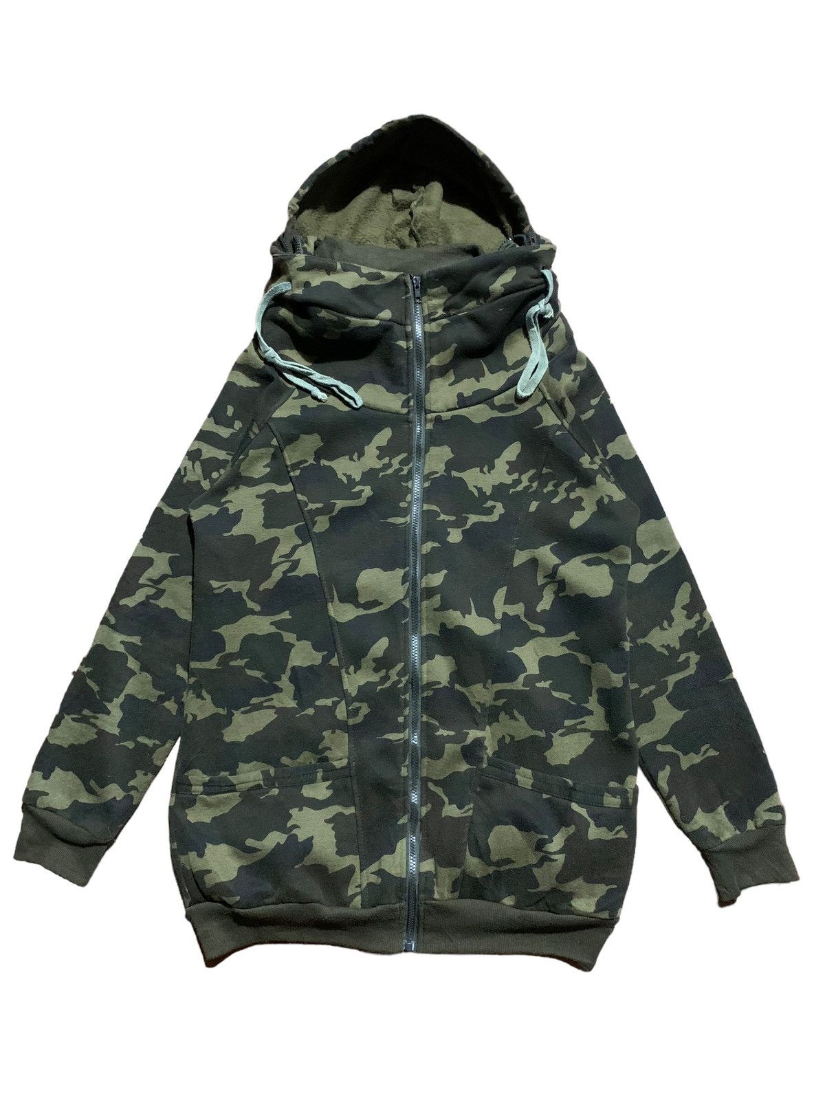 If Six Was Nine Vintage felt Maglietta Goa bono camo zip hoodie style Size US L / EU 52-54 / 3 - 5 Thumbnail