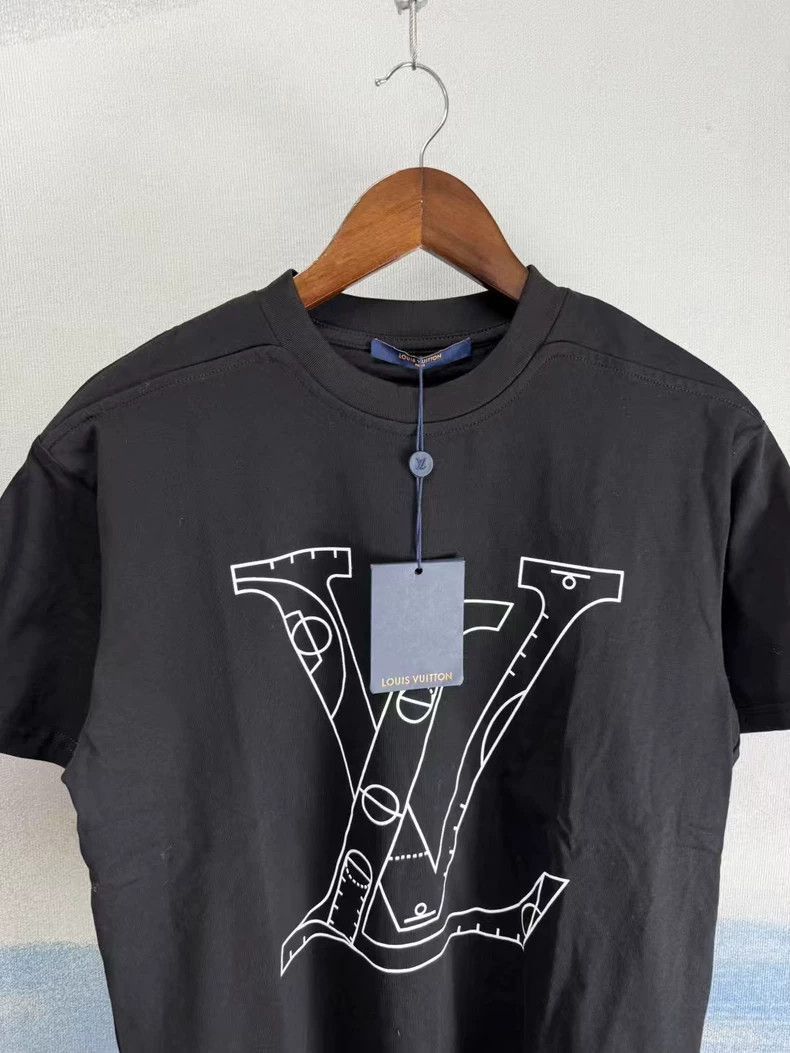 Louis Vuitton Louis Vuitton NBA Black Short Sleeve TShirt-2506 Size US L / EU 52-54 / 3 - 2 Thumbnail