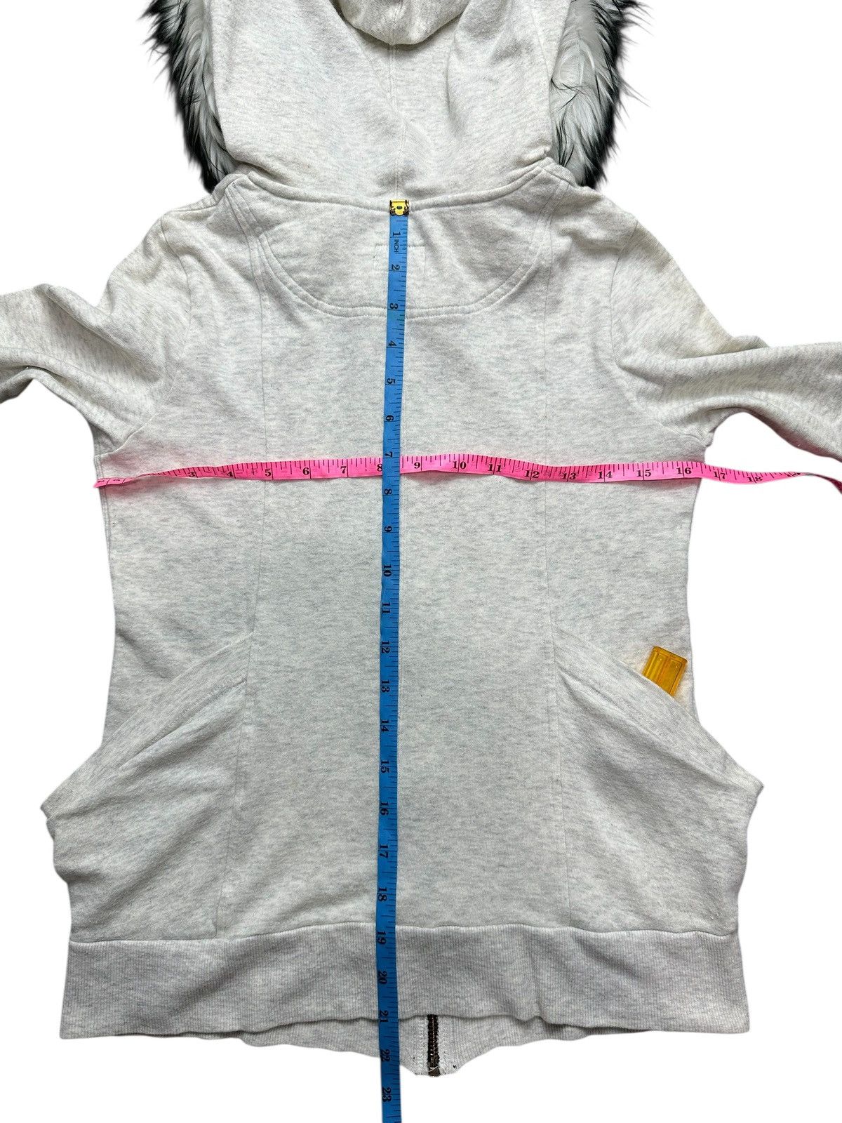 Beauty Beast B DONNA JAPANESE BRAND FUR ZIP HOODIE IFSIXWASNINE LGB STYLE Size XS / US 0-2 / IT 36-38 - 8 Thumbnail