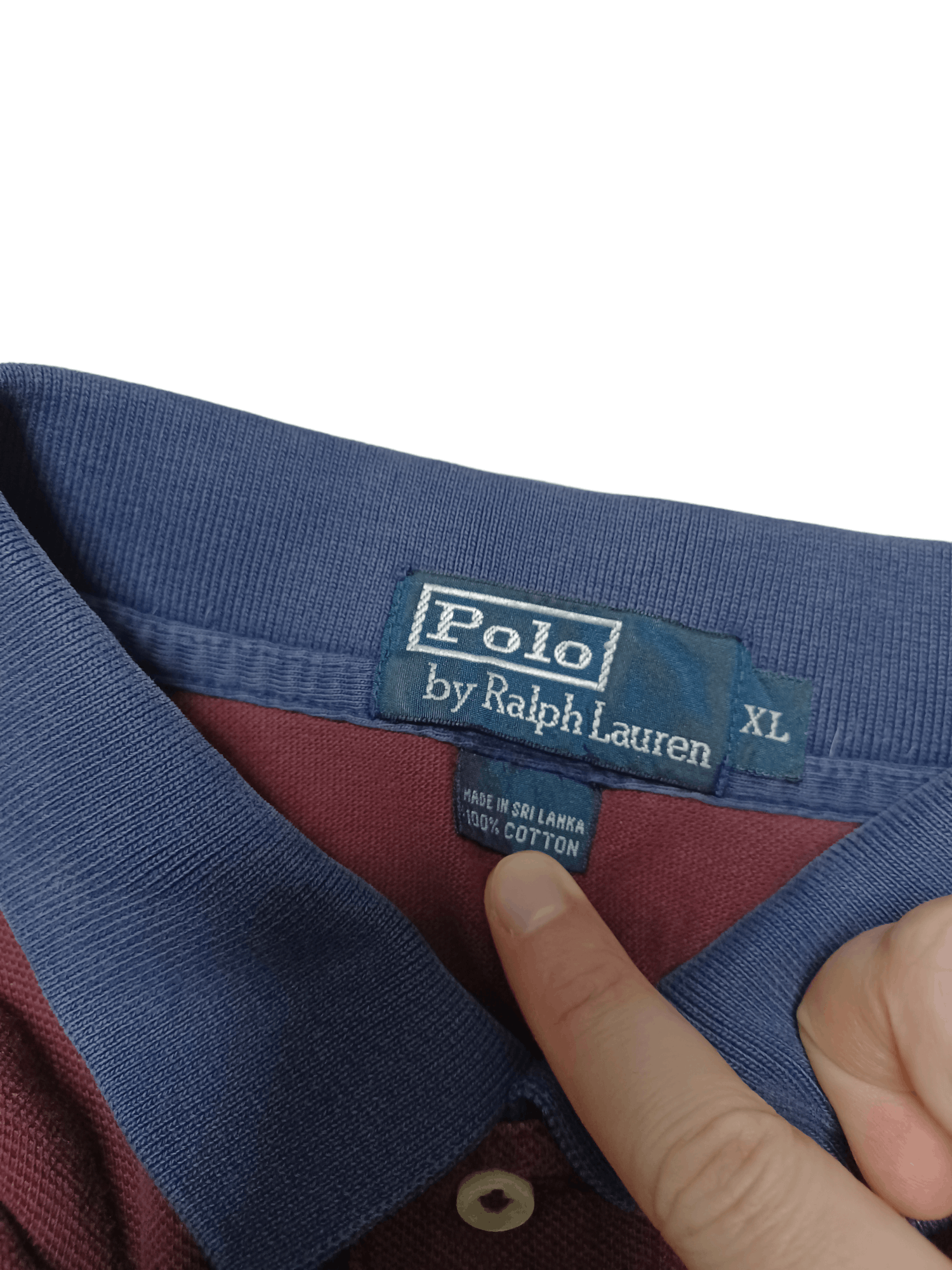 Polo Ralph Lauren FANTASTIC POLO RALPH LAUREN 90S VINTAGE POLO SHIRT Size US XL / EU 56 / 4 - 4 Thumbnail