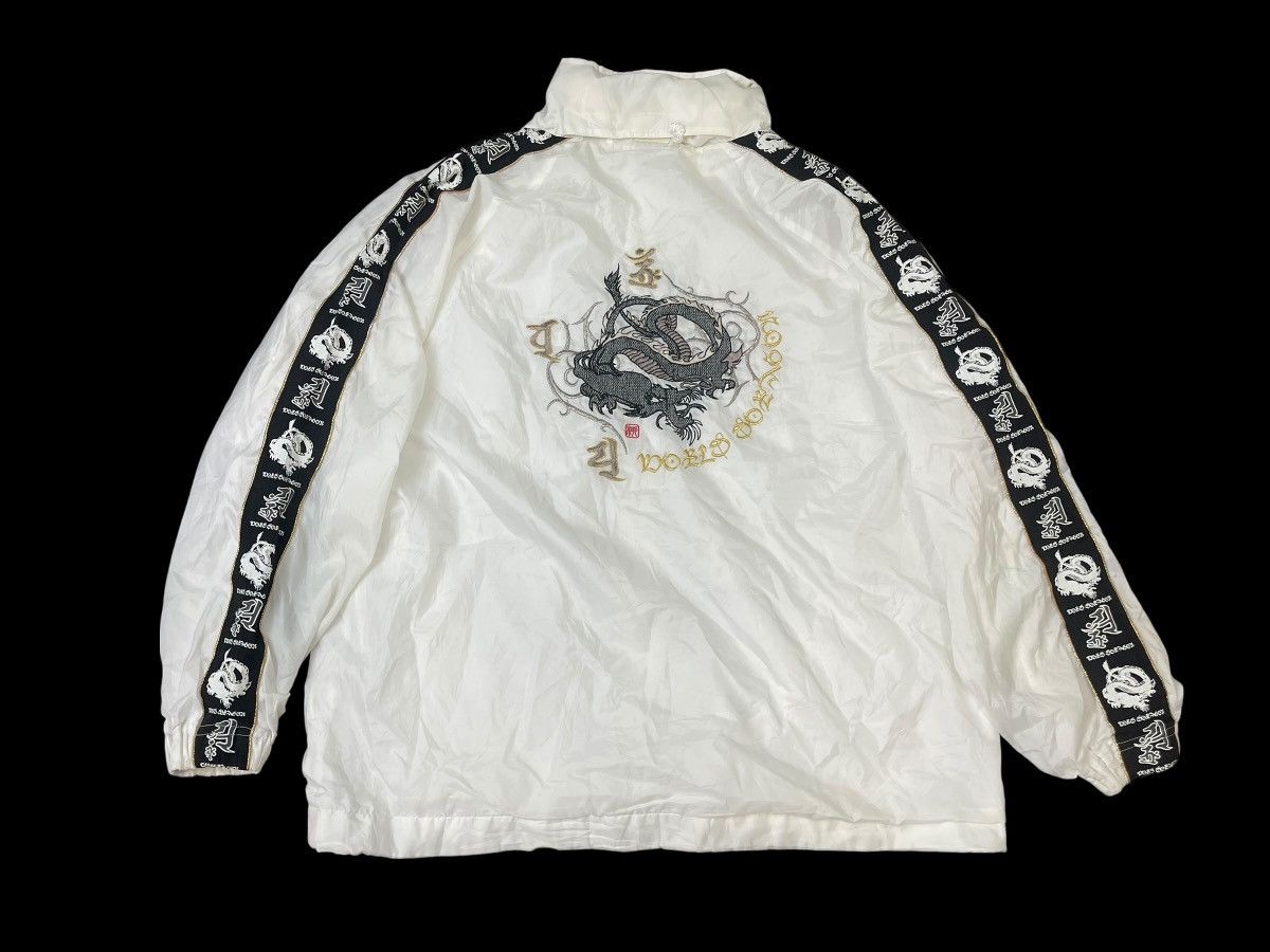Japanese Brand Vintage World Dragon Light Jacket Side Tape Size US XL / EU 56 / 4 - 3 Thumbnail