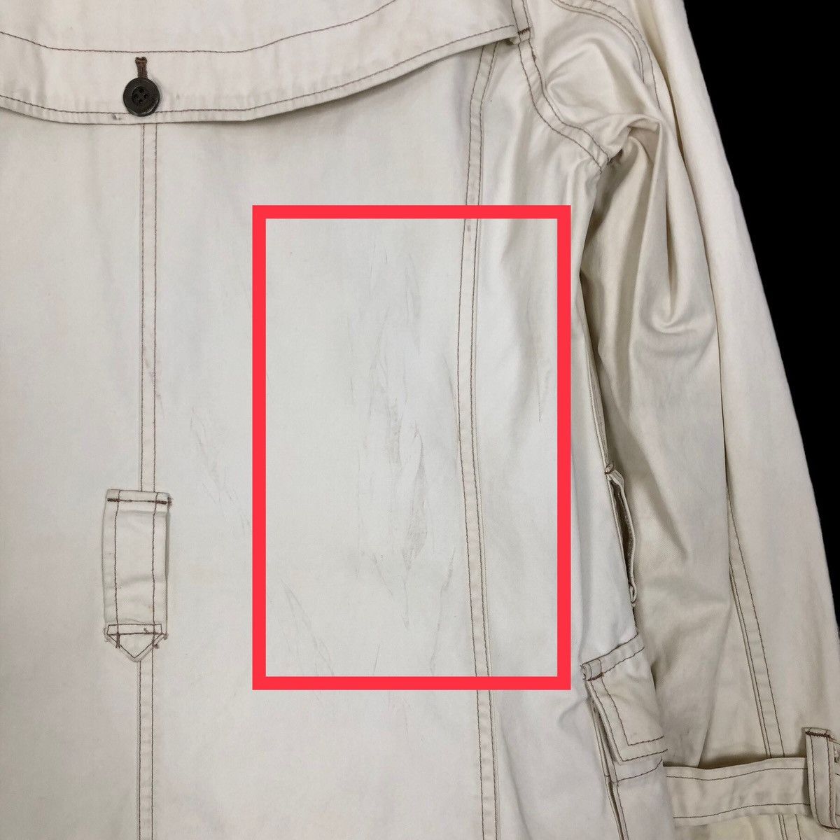 Hysteric Glamour Vintage Hysteric Glamour Cotton Canvas Trench Coat Size M / US 6-8 / IT 42-44 - 21 Thumbnail