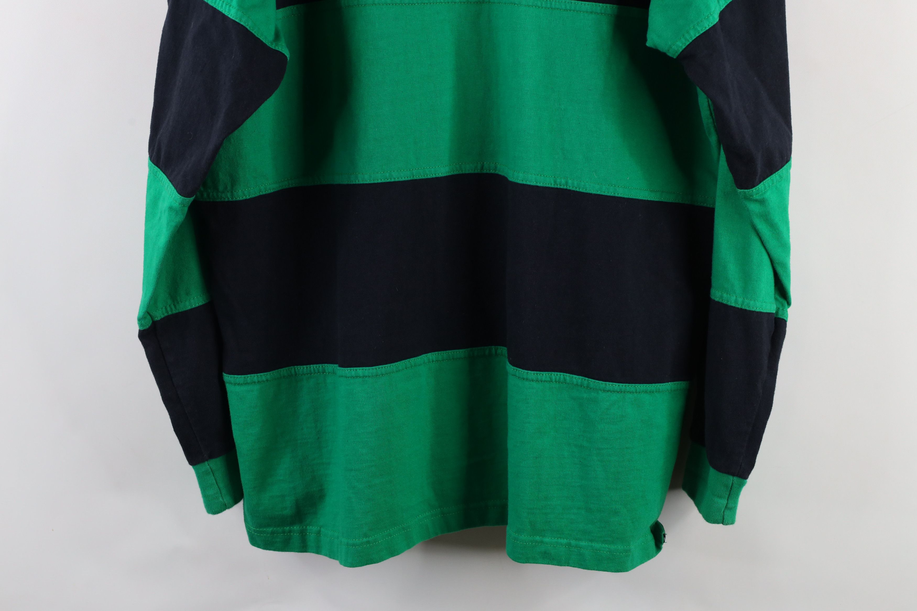 Vintage Vintage Ireland Rugby Long Sleeve Striped Rugby Jersey Polo Size US L / EU 52-54 / 3 - 14 Thumbnail
