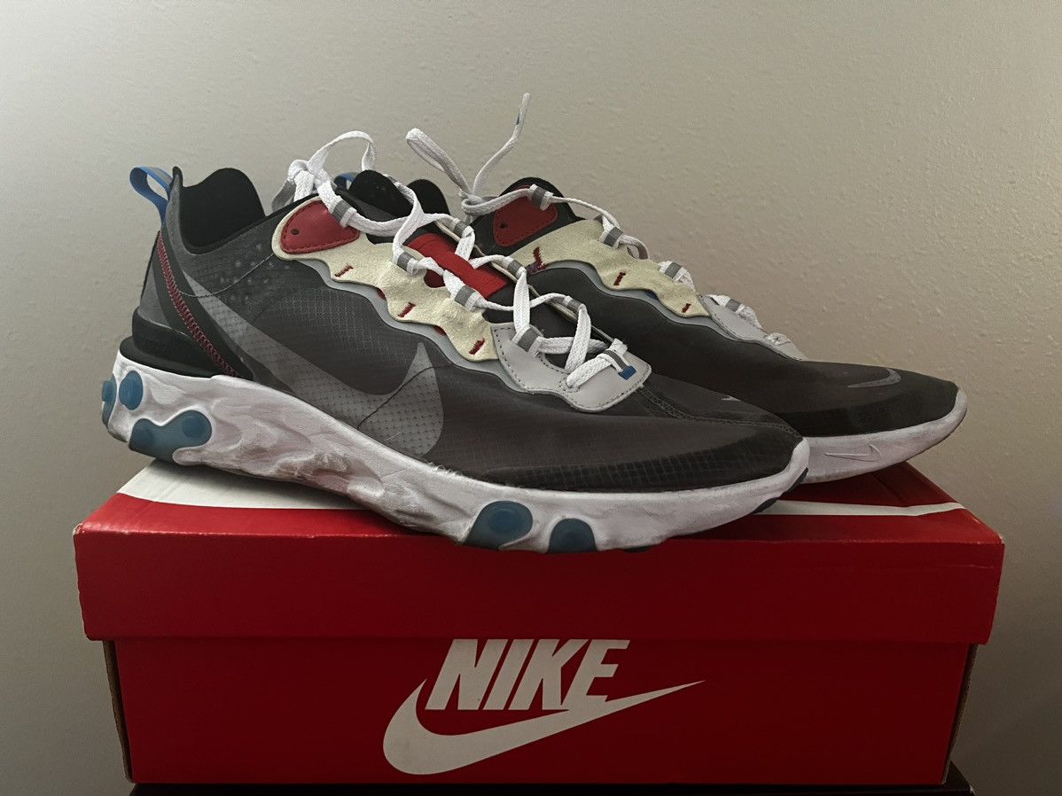 Nike React Element 87 Dark Grey Size US 12 / EU 45 - 1 Thumbnail