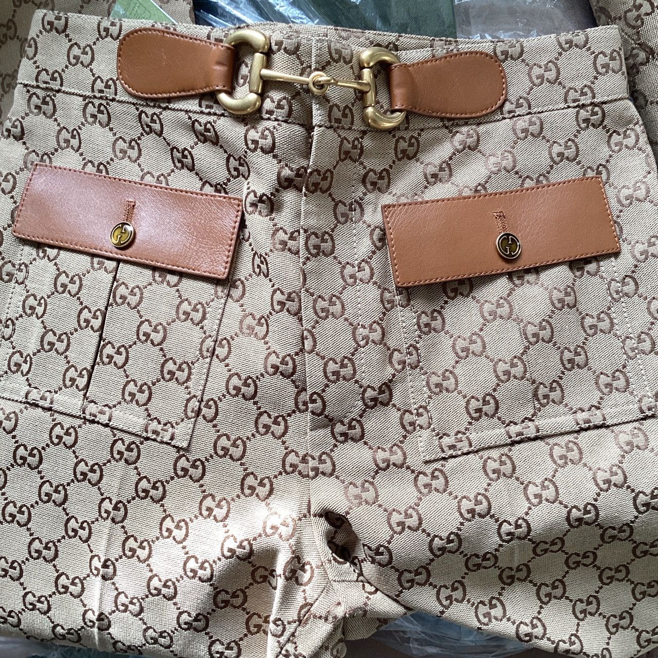 Gucci Gucci GG print trousers Size 27" / US 4 / IT 40 - 6 Thumbnail