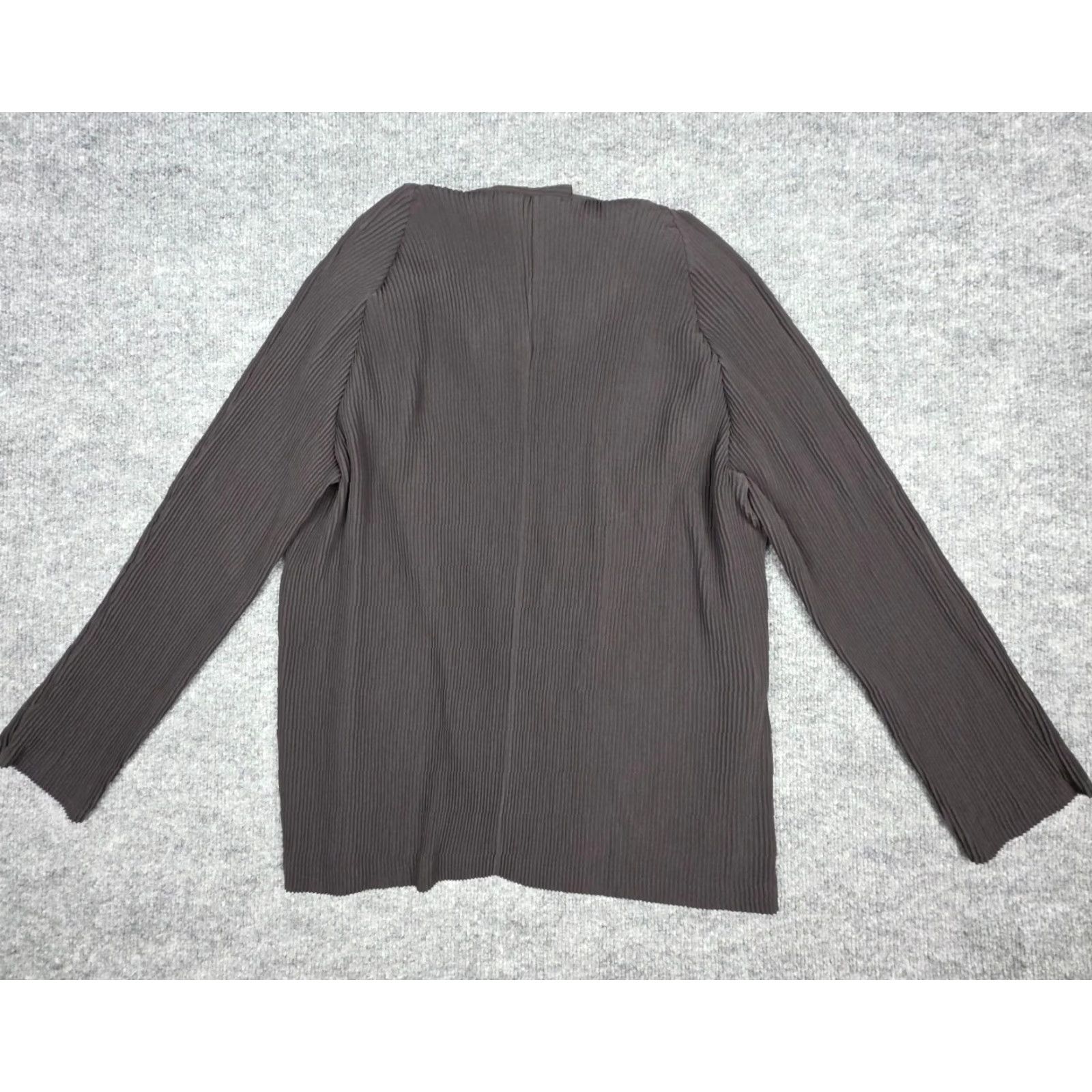 Vintage Babette San Francisco Crinkle Blouse & Skirt SET Medium Black Pleated Poly Womens 2 Piece Outfit/Set Size M / US 6-8 / IT 42-44 - 3 Thumbnail