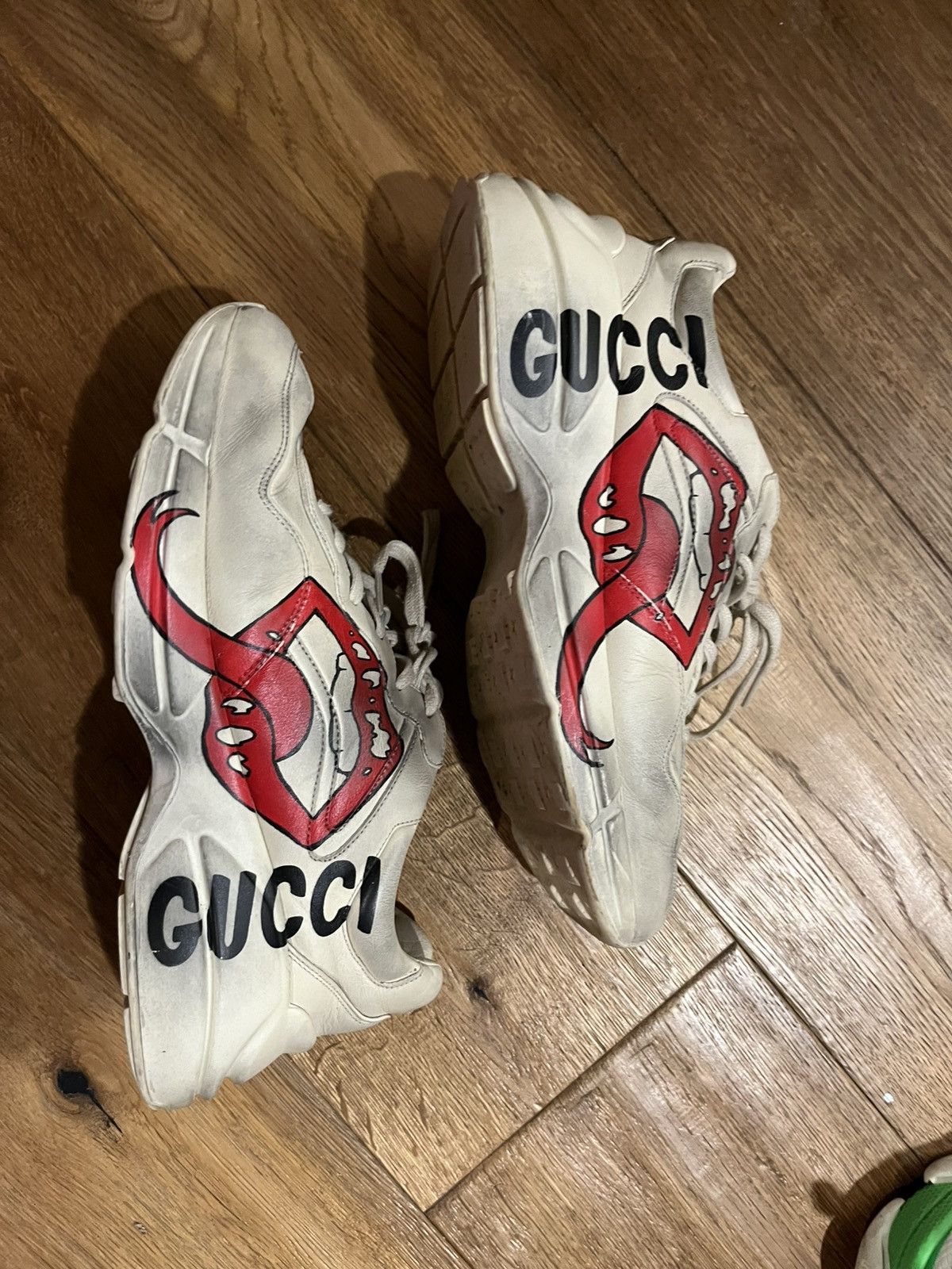 Gucci Gucci Rhyton Mouth Sneaker Size US 10 / EU 43 - 1 Thumbnail