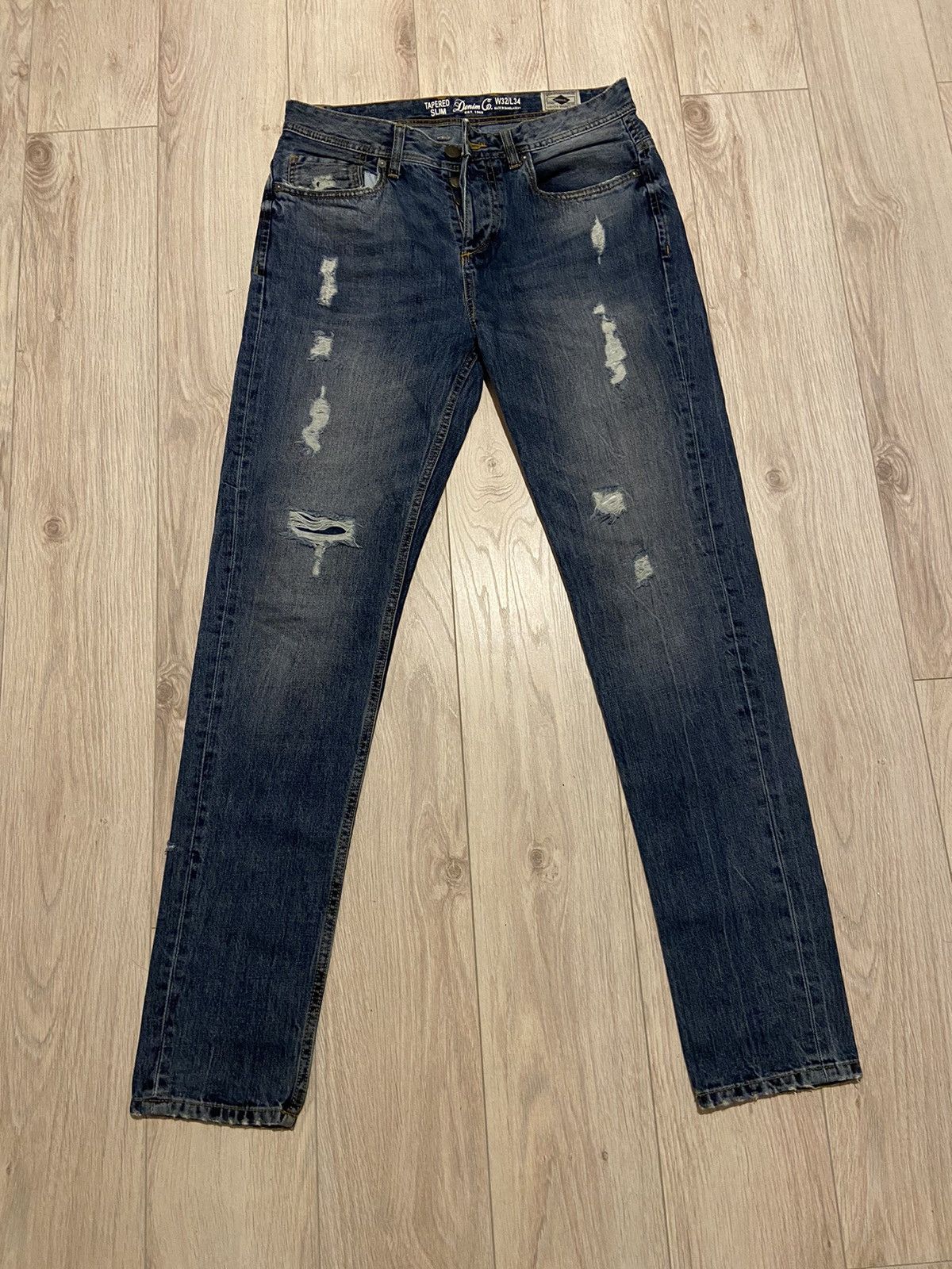 Denim & Co. Denim&Co vintage faded jeans Size US 32 / EU 48 - 1 Thumbnail